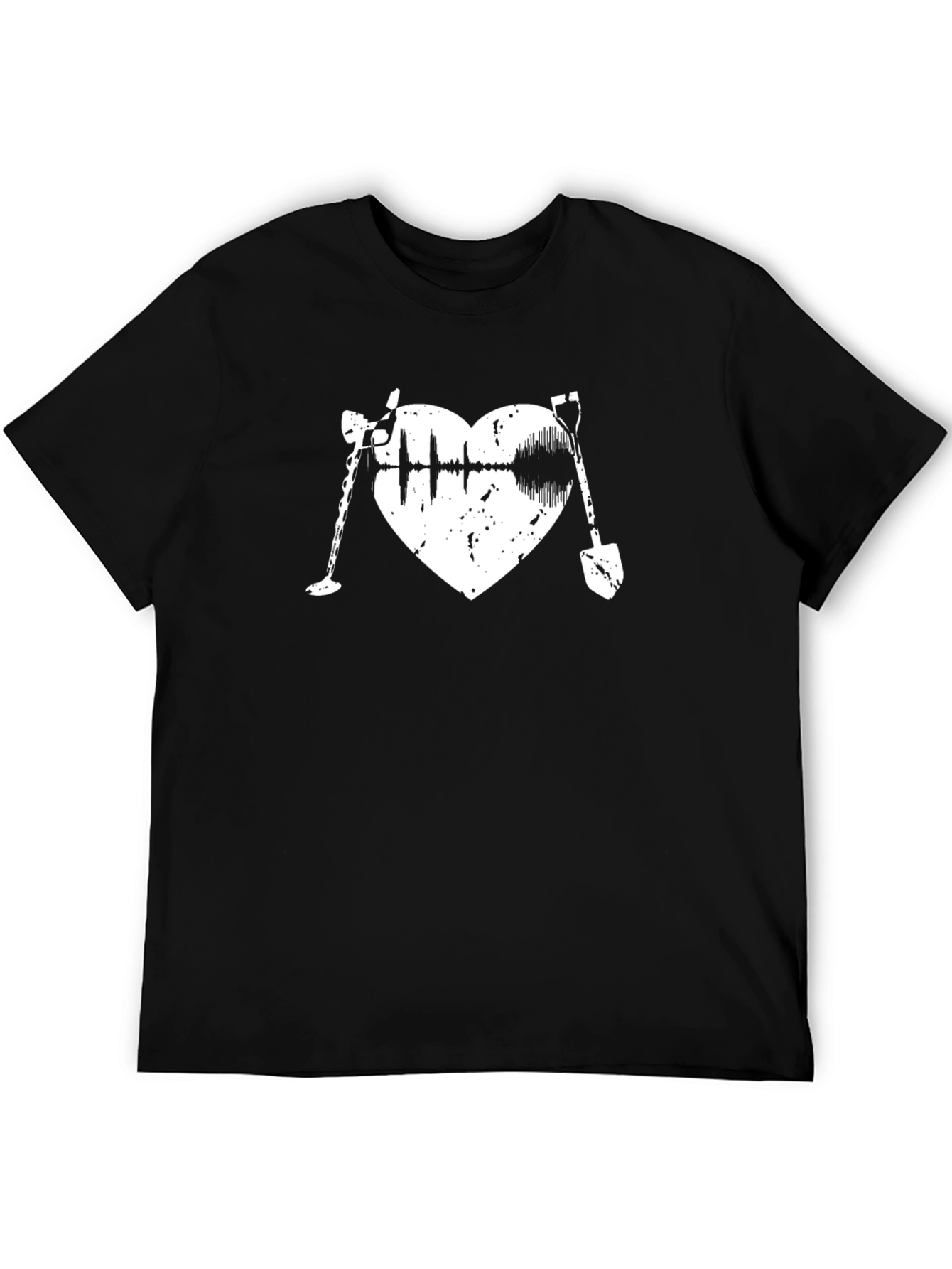 Metal Detecting Heart T-Shirt