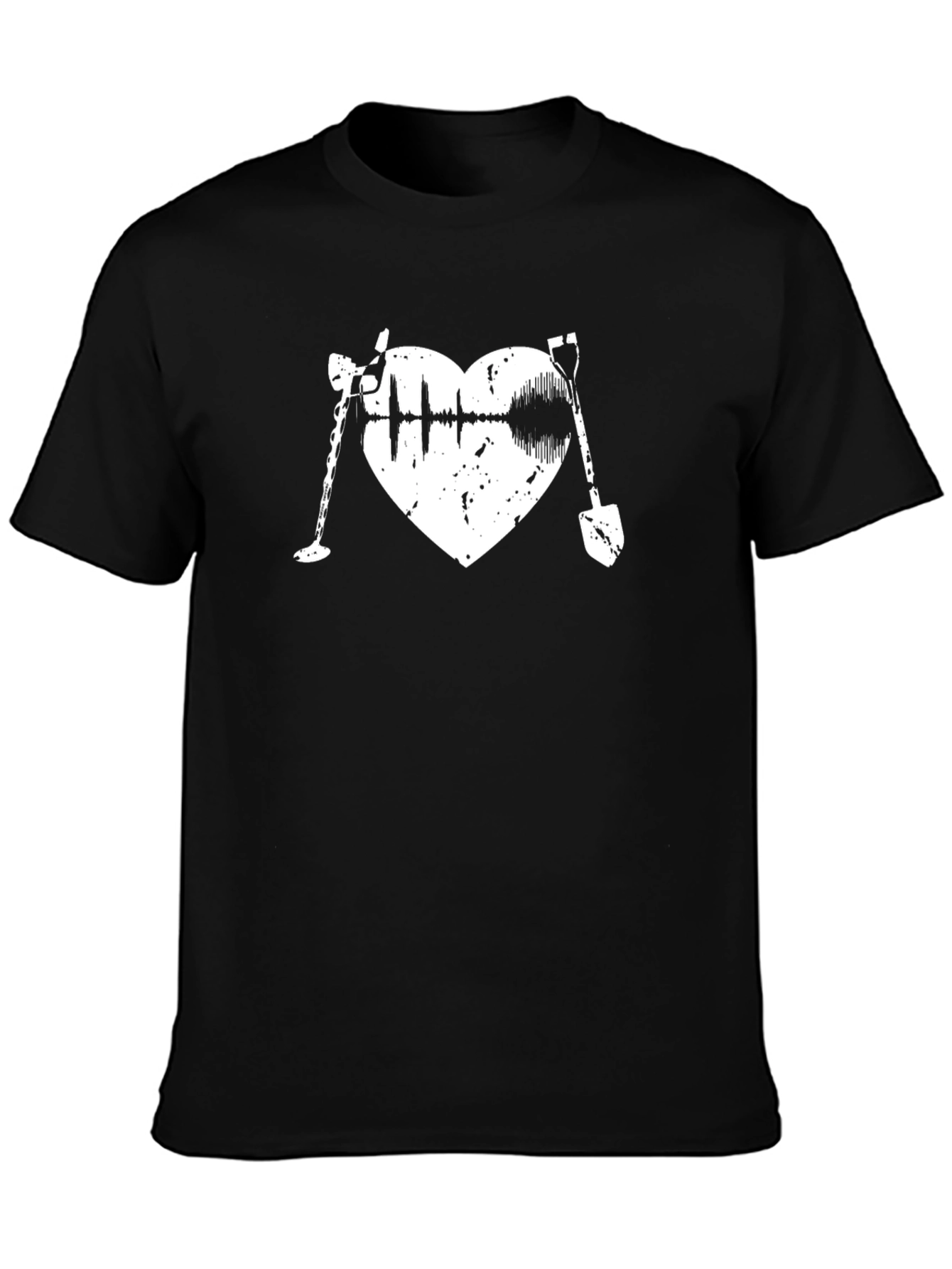 Metal Detecting Heart T-Shirt