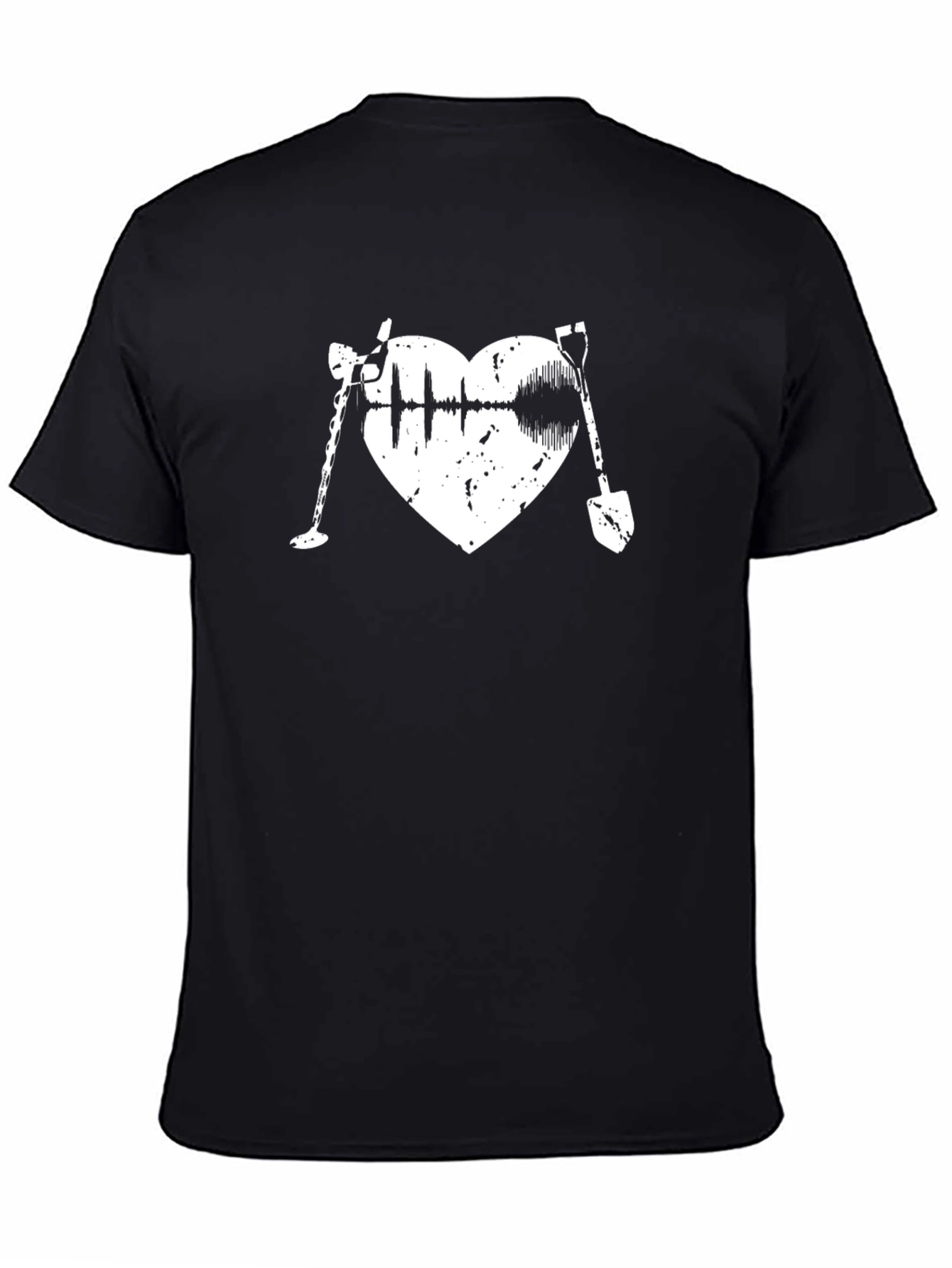 Metal Detecting Heart T-Shirt