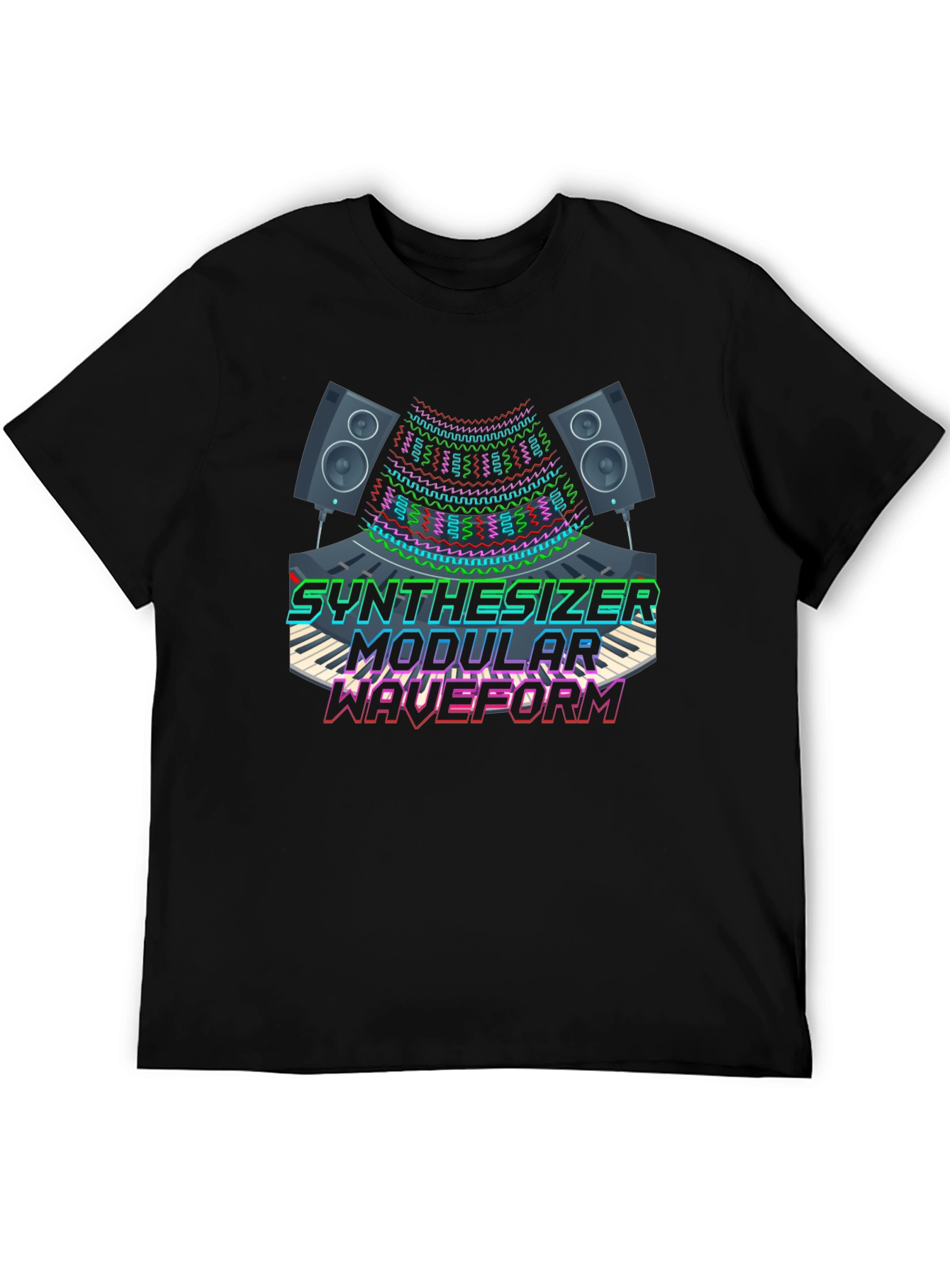 Synthesizer Modular Waveform Graphic Tee