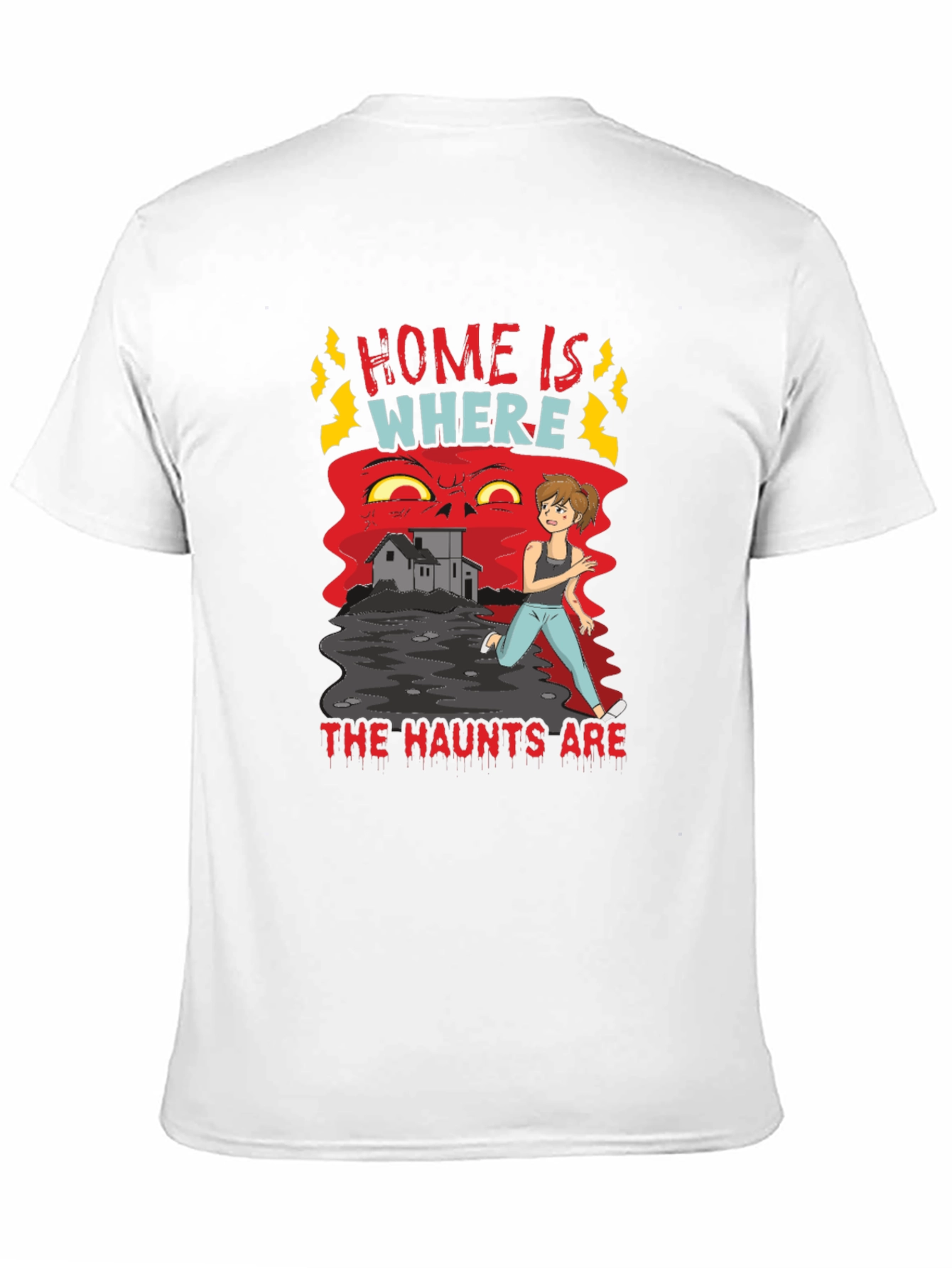 Haunted Home T-Shirt - Where The Haunts Are Tee