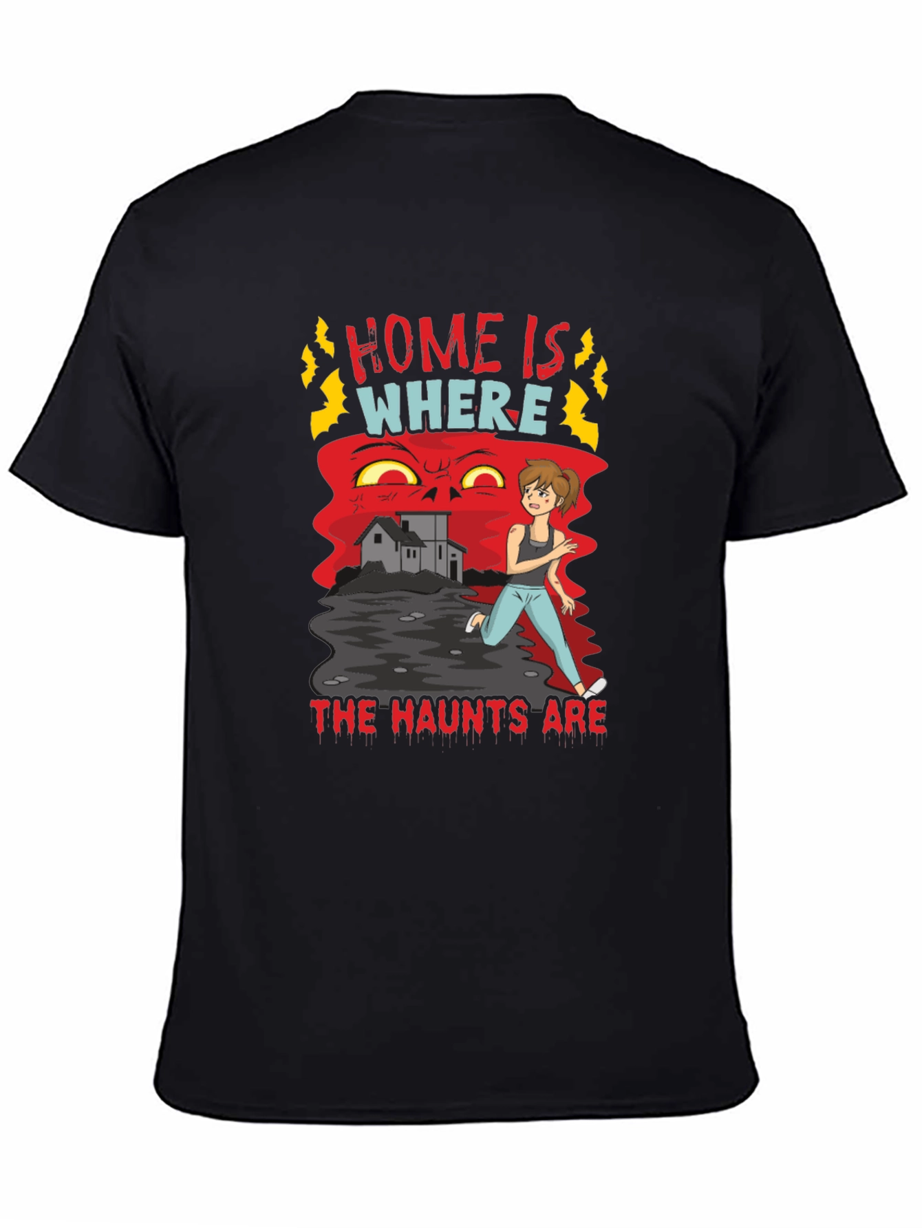 Haunted Home T-Shirt - Where The Haunts Are Tee