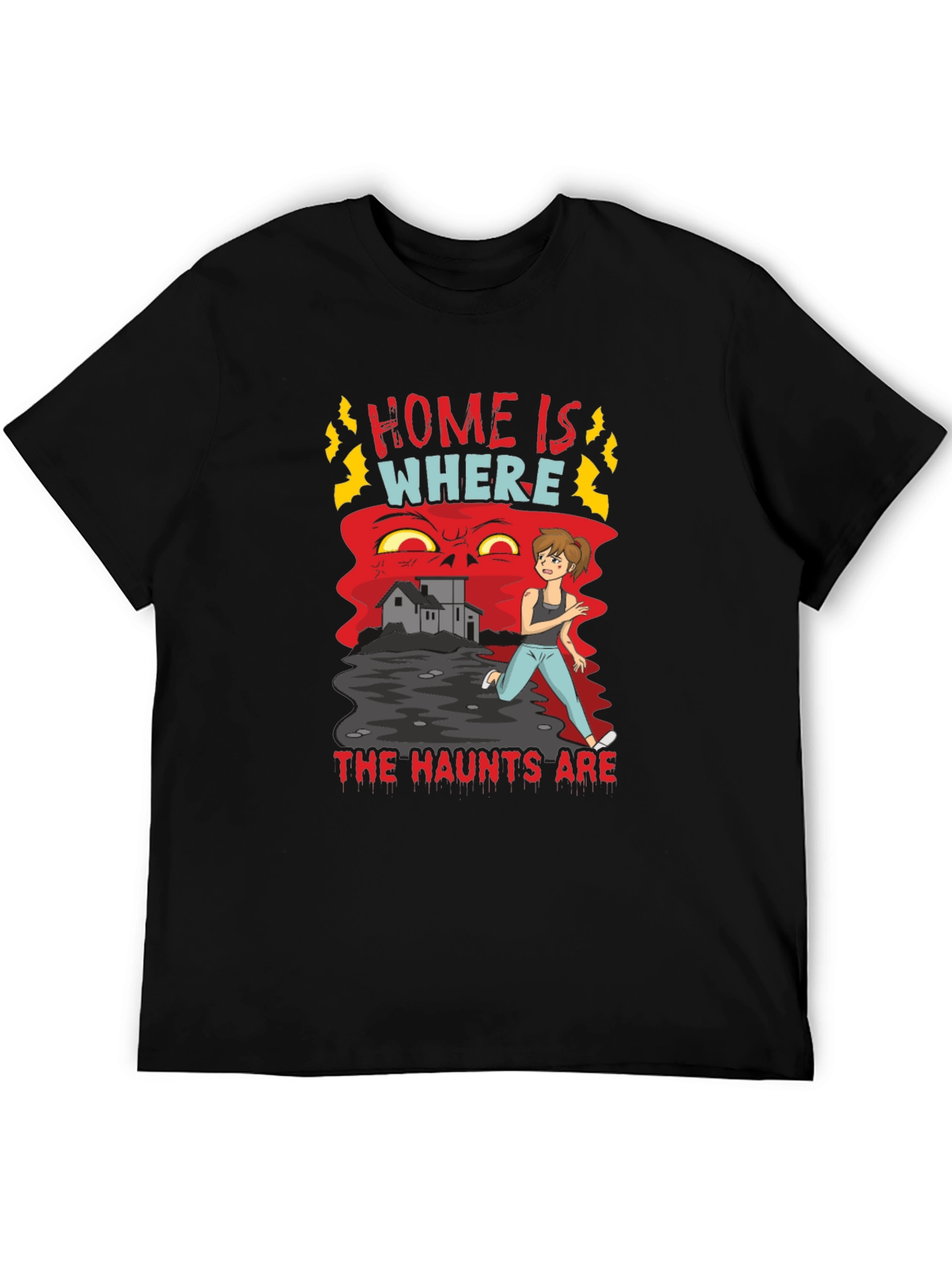 Haunted Home T-Shirt - Where The Haunts Are Tee