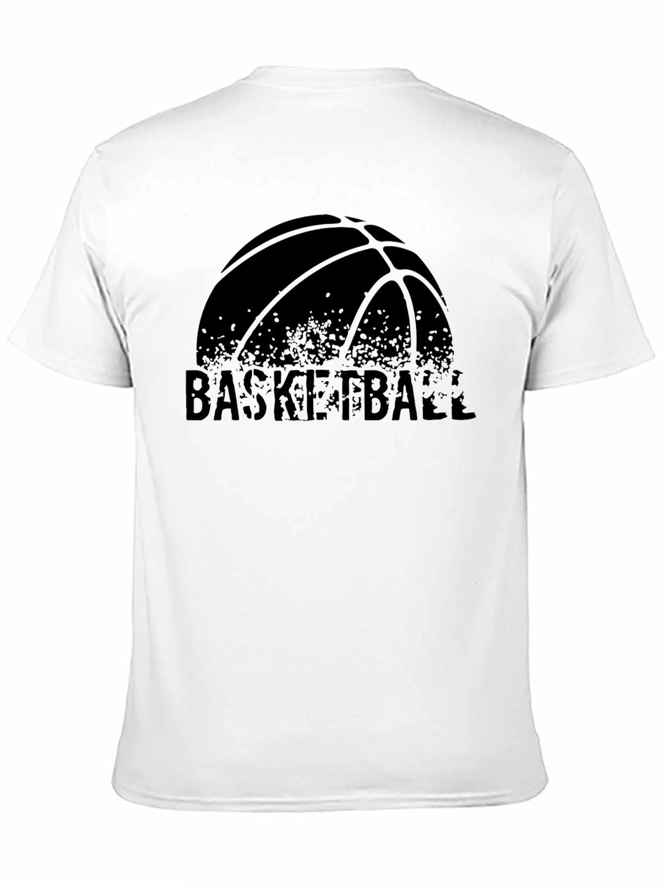 Basketball Graphic Black T-Shirt