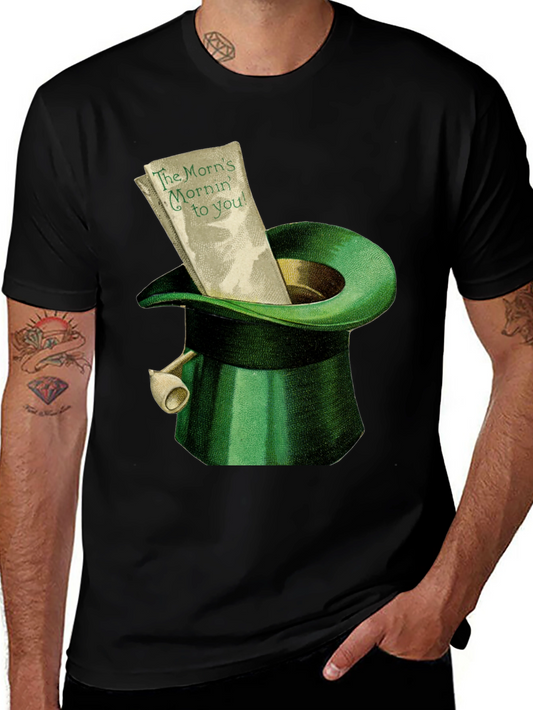 St. Patricks Day Leprechaun Hat Graphic Tee