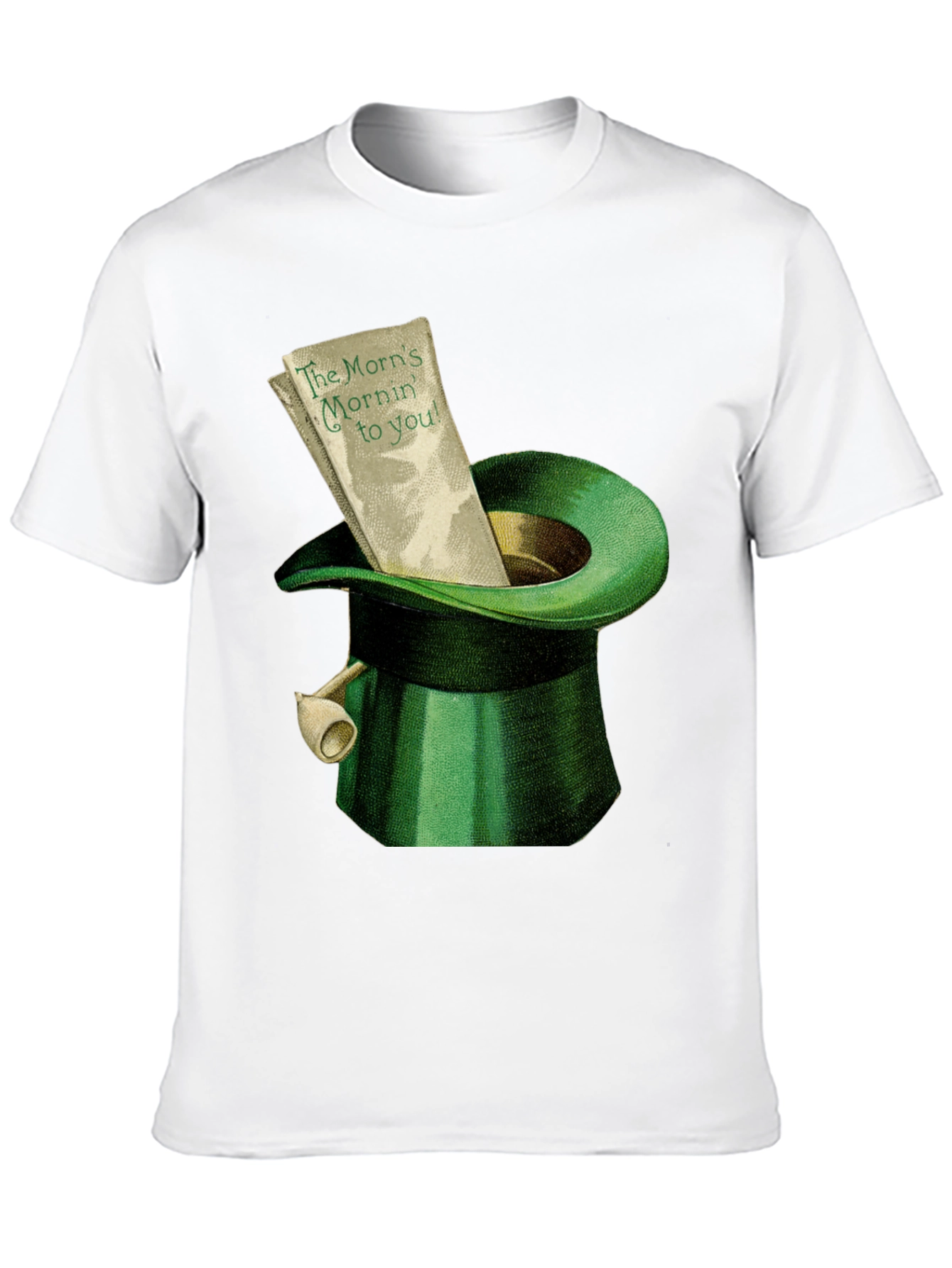 St. Patricks Day Leprechaun Hat Graphic Tee