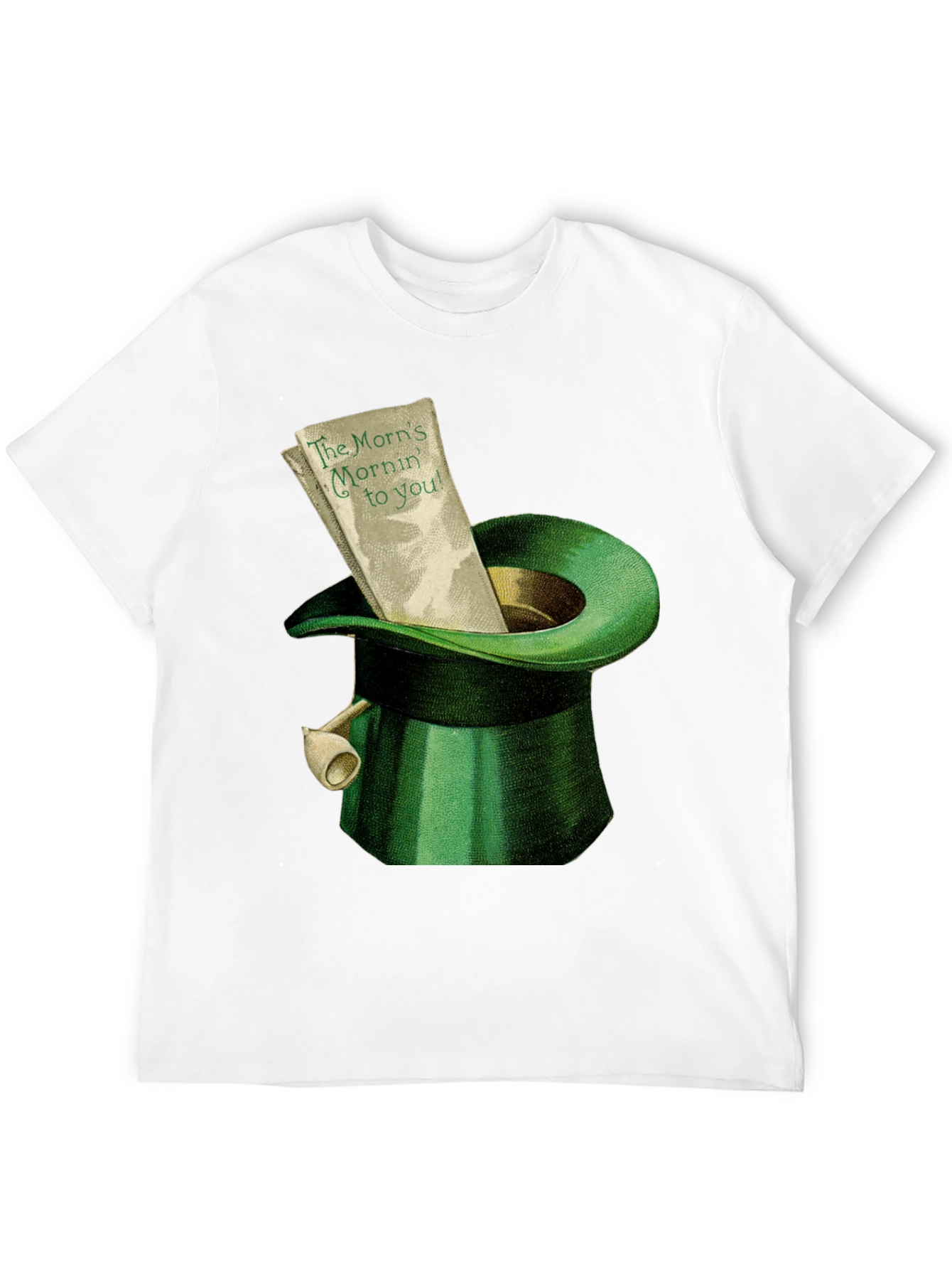 St. Patricks Day Leprechaun Hat Graphic Tee