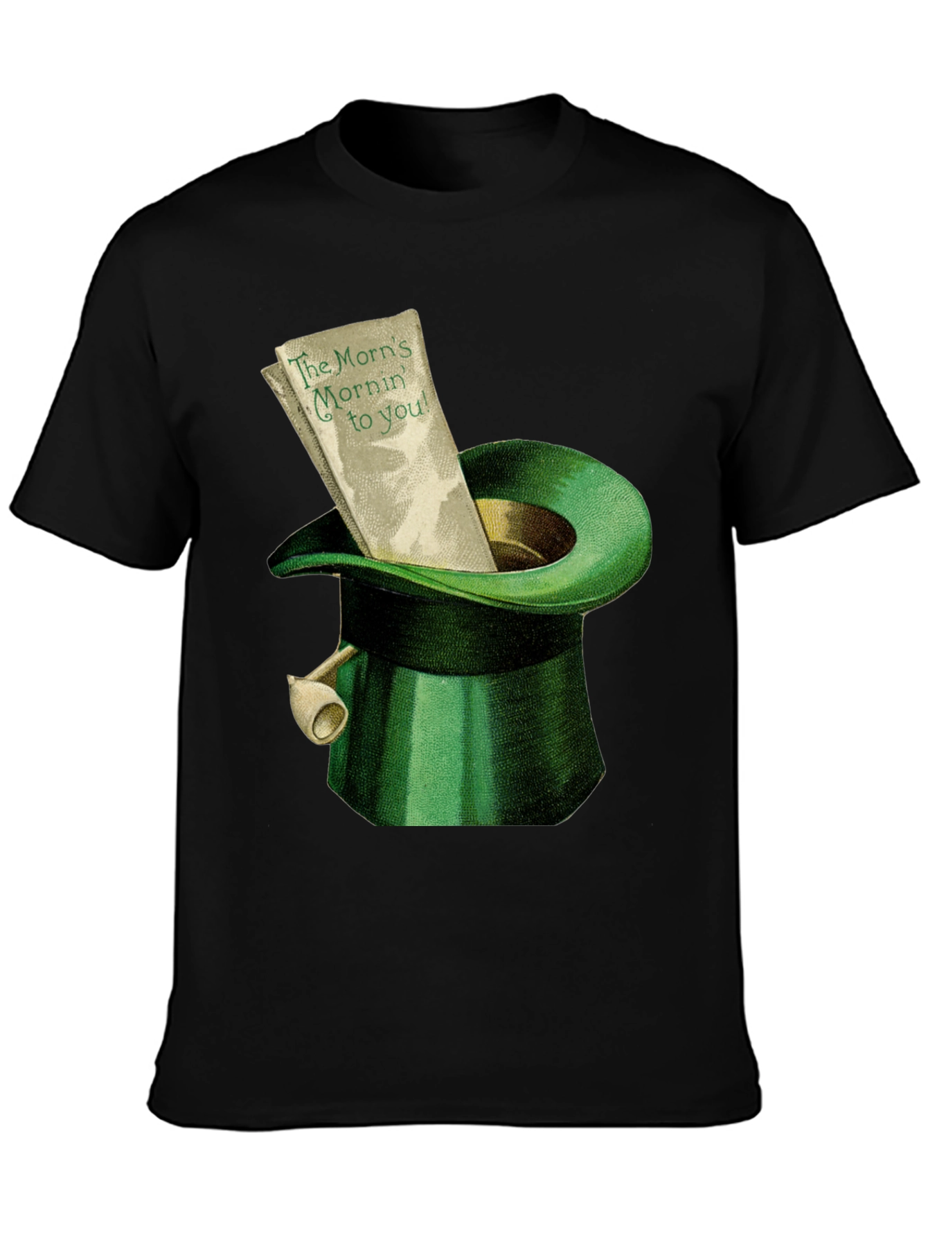St. Patricks Day Leprechaun Hat Graphic Tee