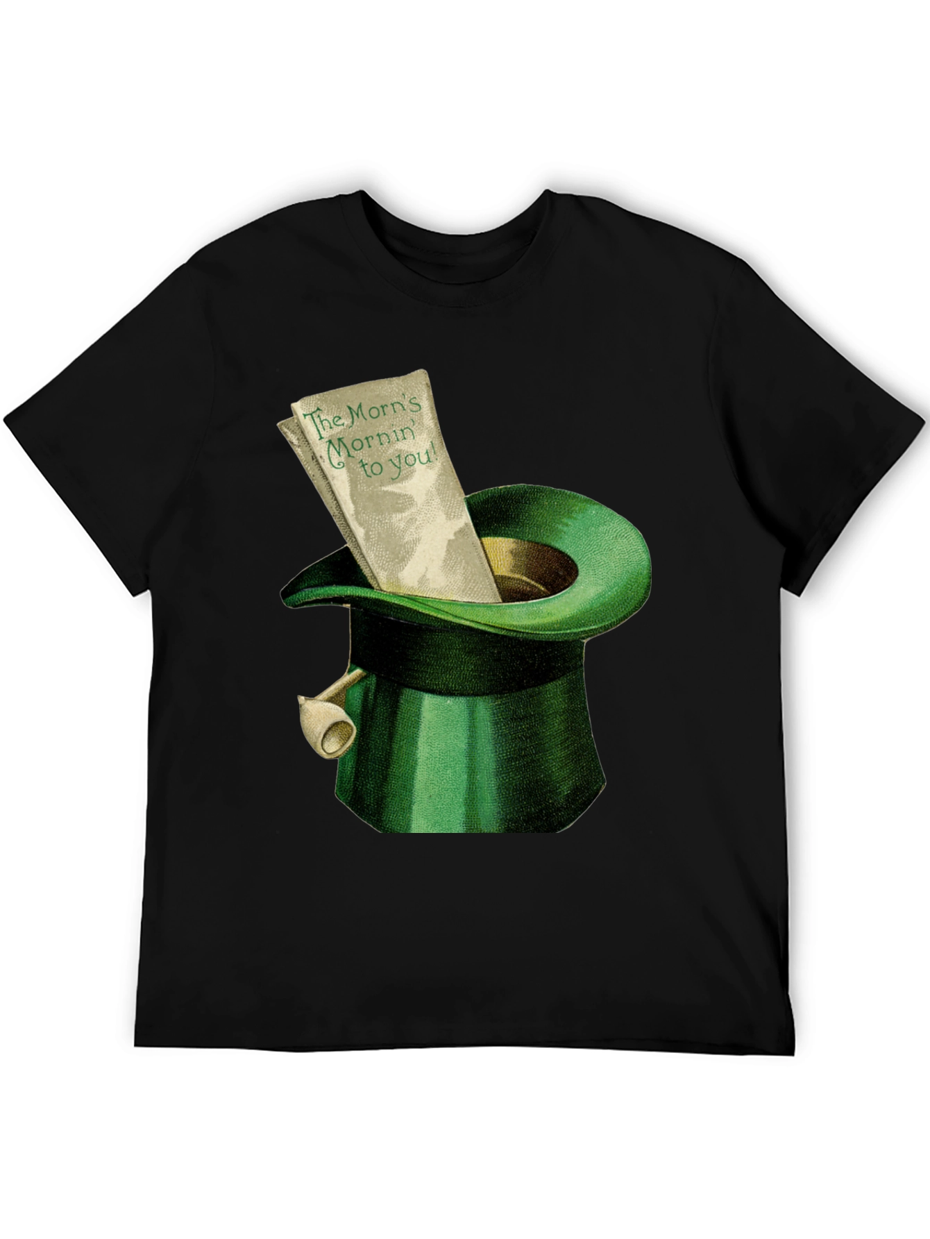 St. Patricks Day Leprechaun Hat Graphic Tee