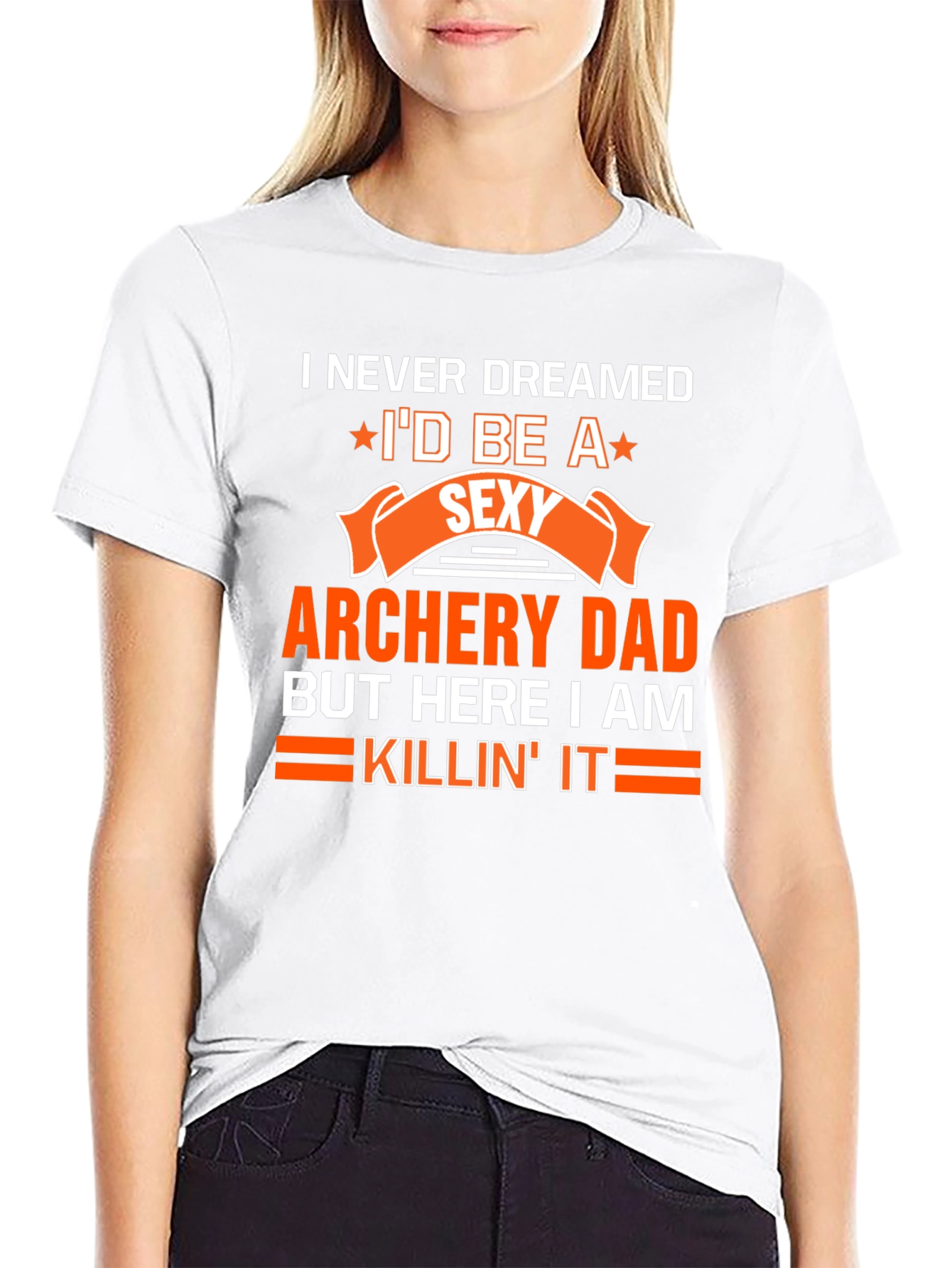 Sexy Archery Dad T-Shirt - Novelty Graphic Tee