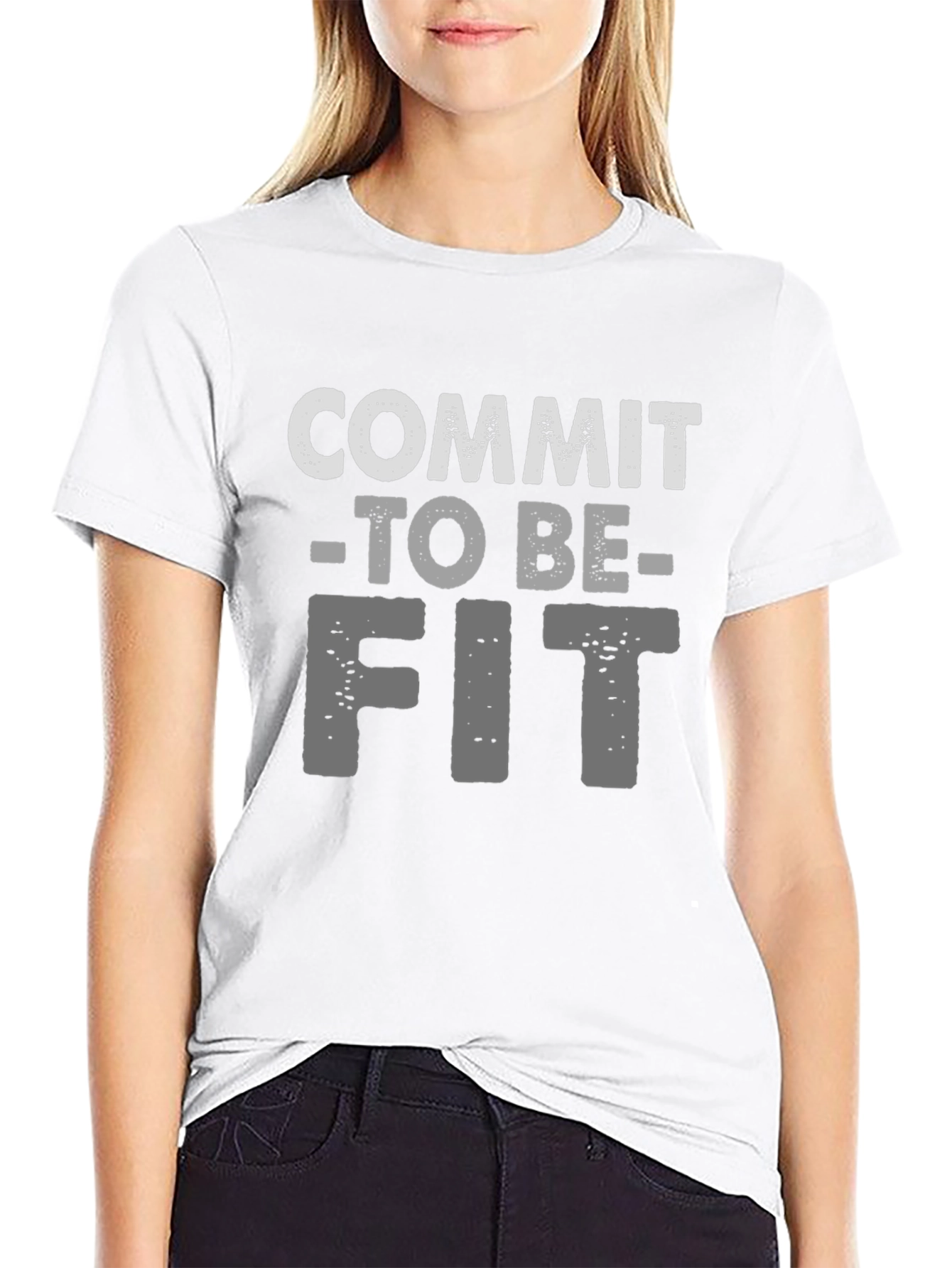 Commit to be Fit Graphic Tee