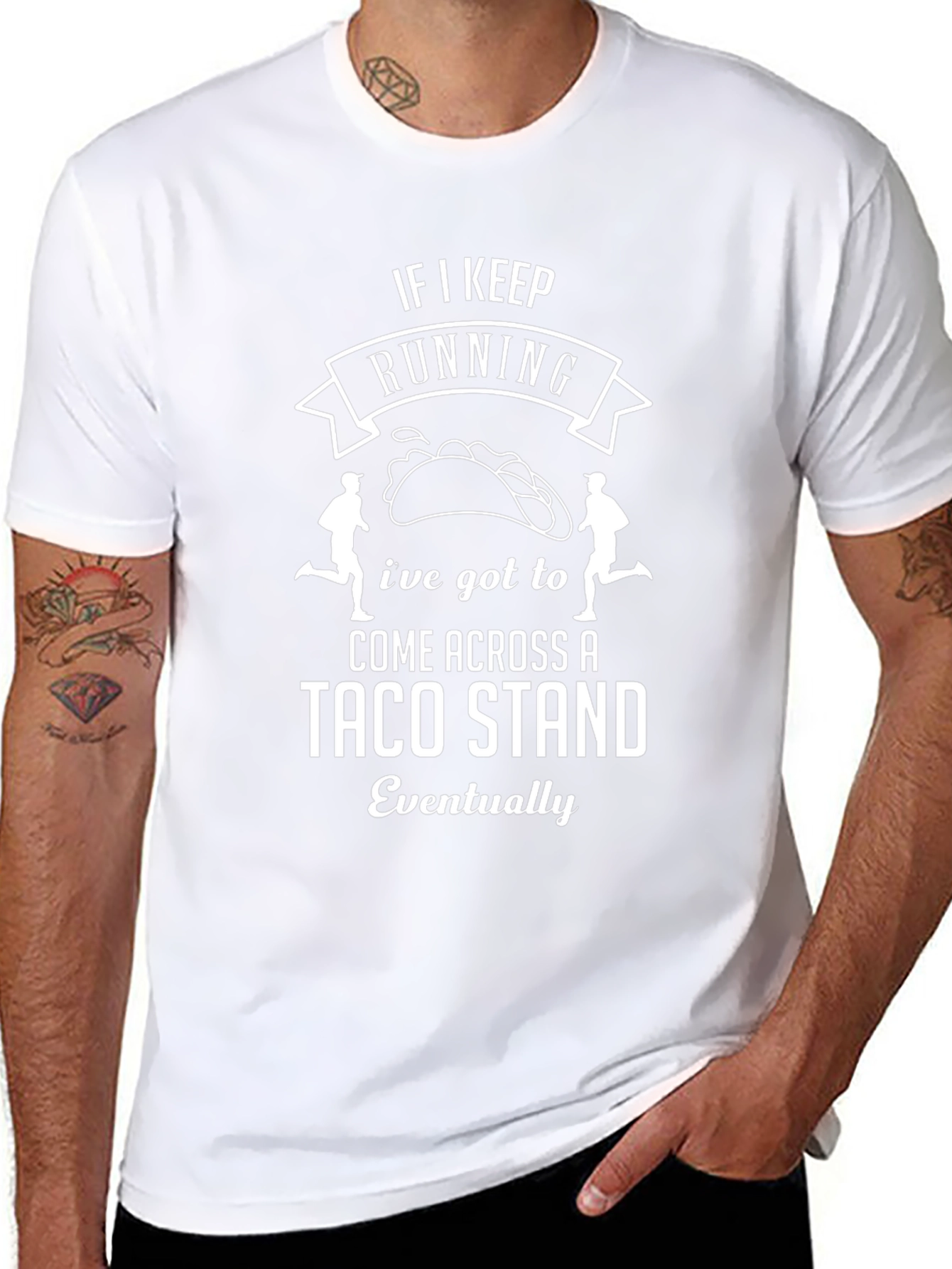 Taco Stand Running T-Shirt