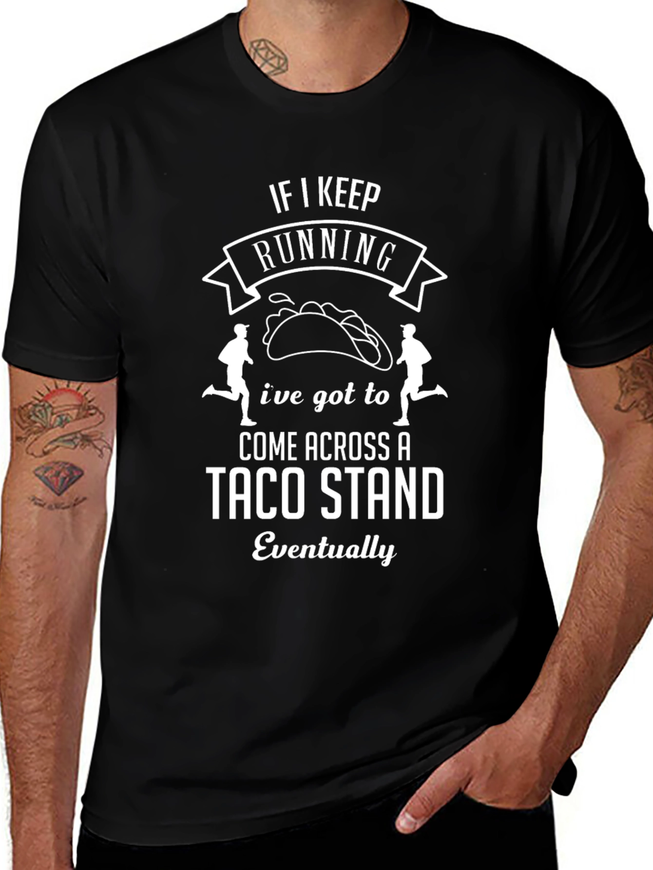Taco Stand Running T-Shirt