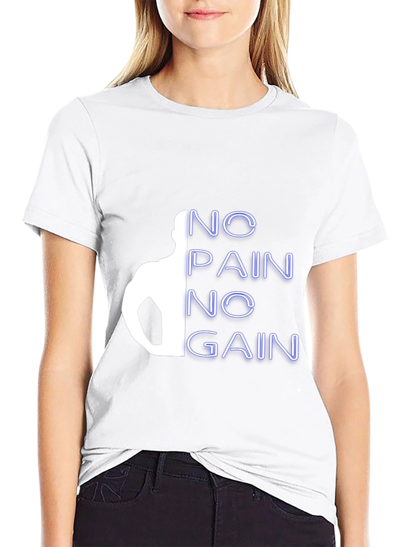 No Pain No Gain Graphic T-Shirt