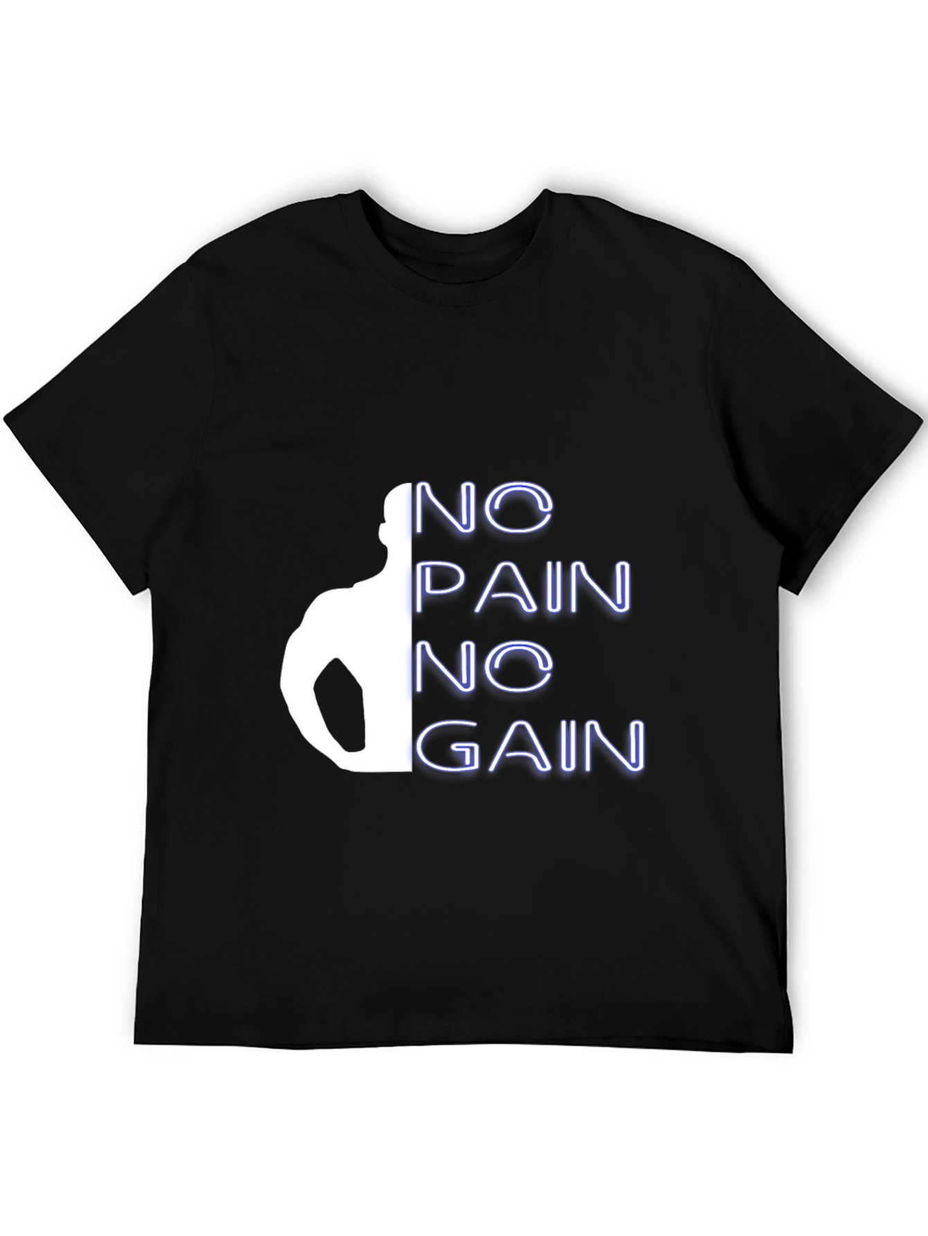 No Pain No Gain Graphic T-Shirt