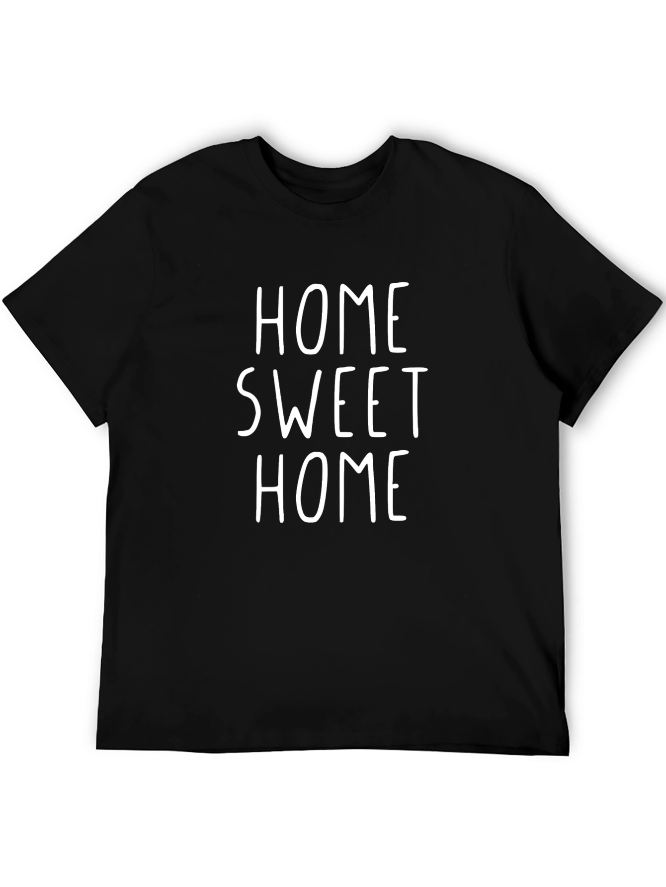 Home Sweet Home Graphic T-Shirt - Black