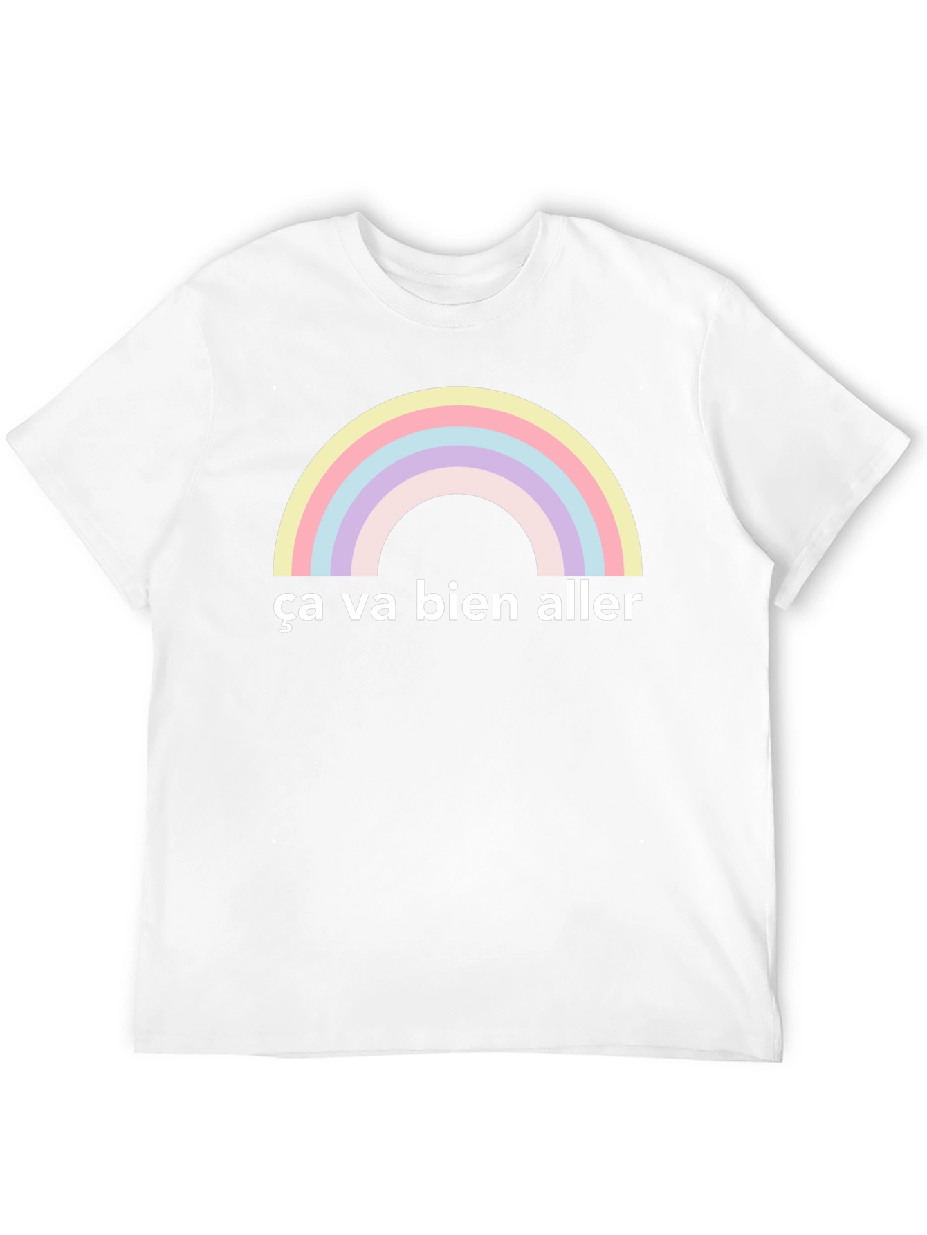 Ça Va Bien Aller Rainbow T-Shirt