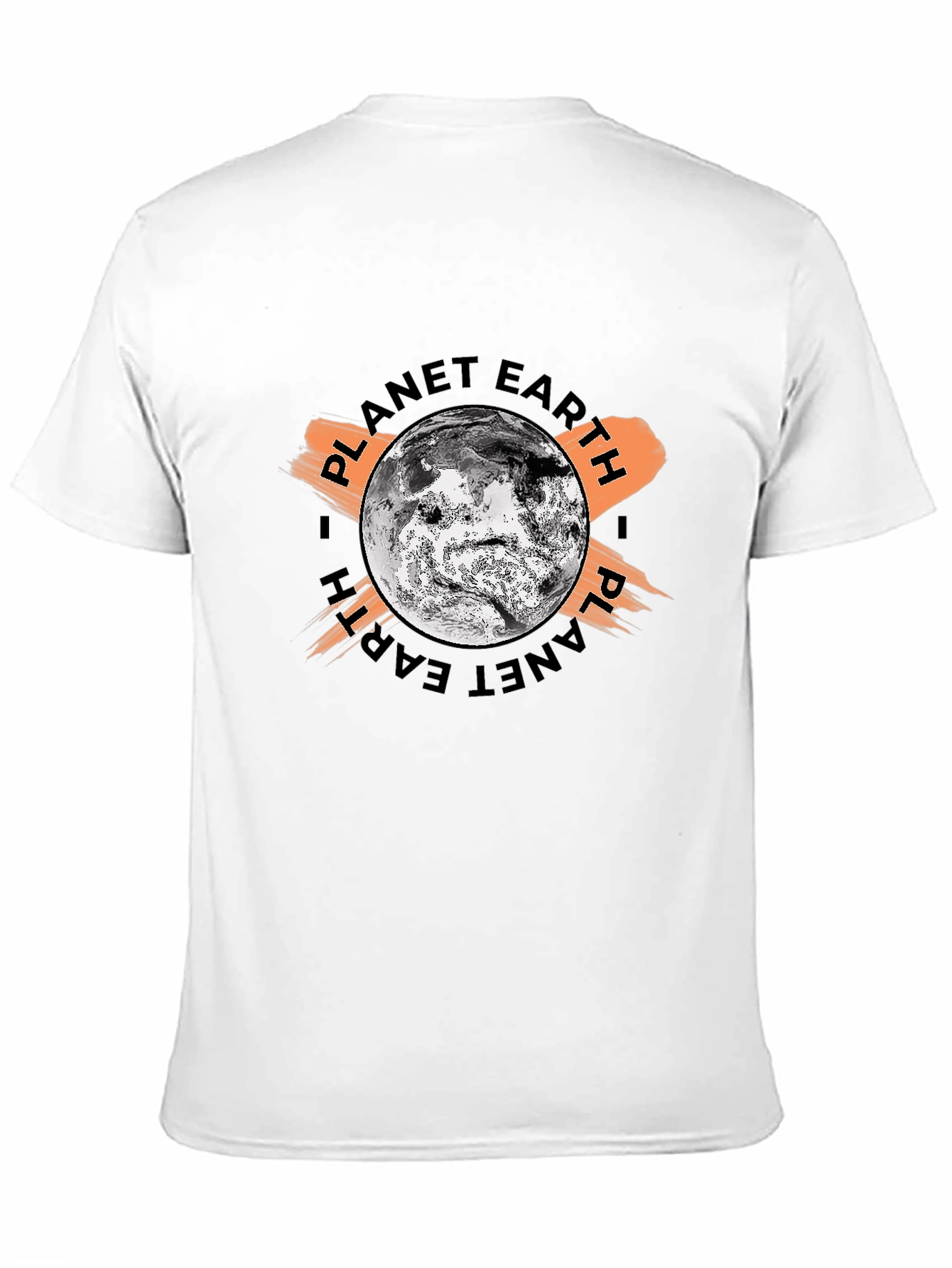 Planet Earth Graphic Tee - Black T-Shirt