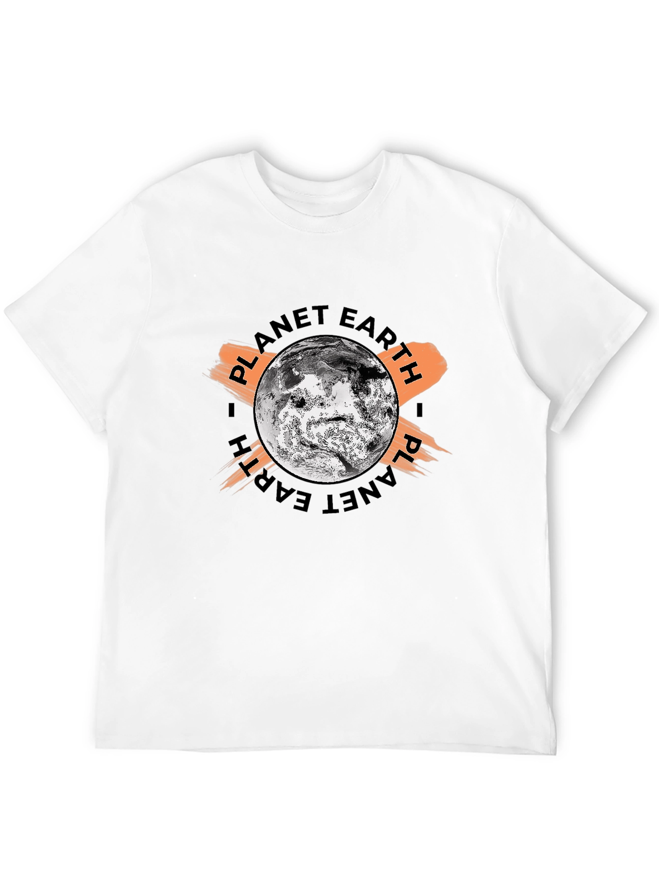 Planet Earth Graphic Tee - Black T-Shirt