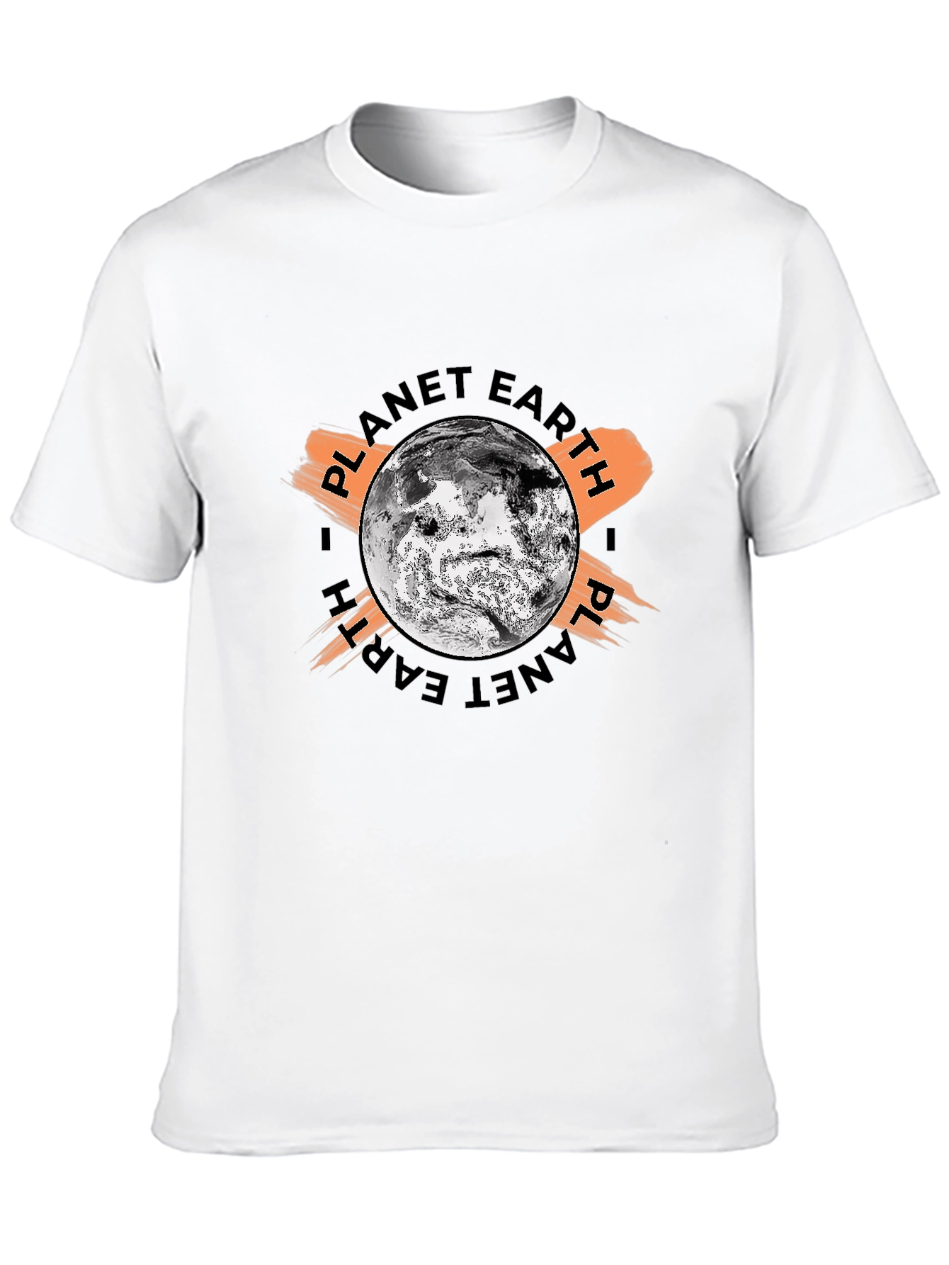Planet Earth Graphic Tee - Black T-Shirt