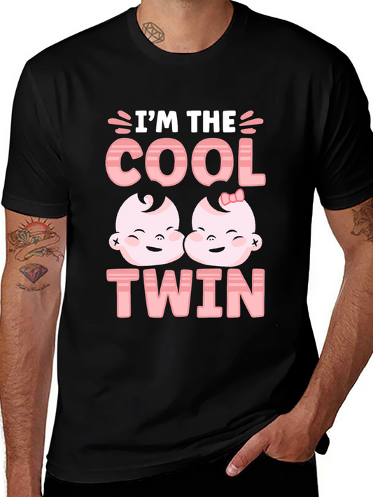 Cool Twin T-Shirt - Cute Baby Graphic Tee
