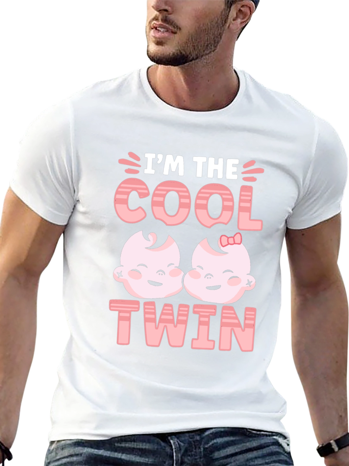 Cool Twin T-Shirt - Cute Baby Graphic Tee