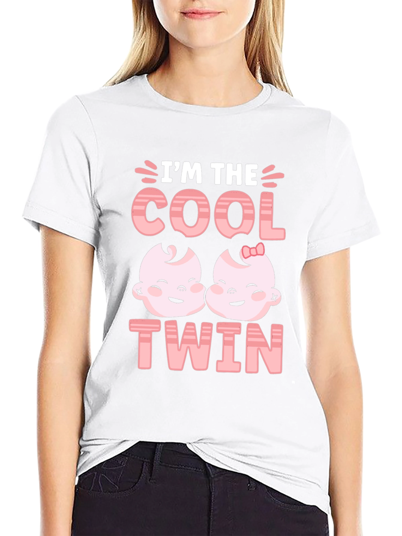 Cool Twin T-Shirt - Cute Baby Graphic Tee