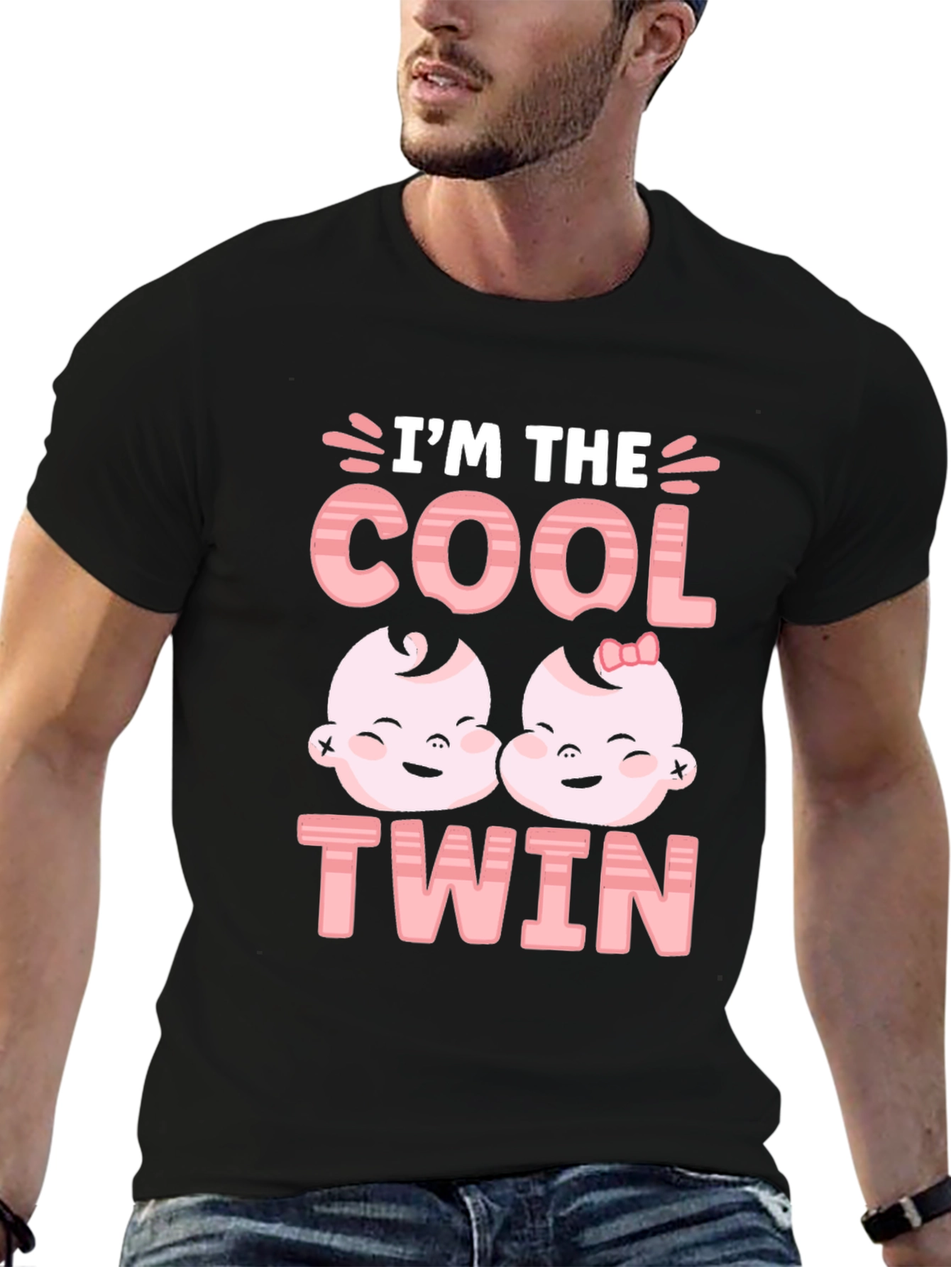 Cool Twin T-Shirt - Cute Baby Graphic Tee