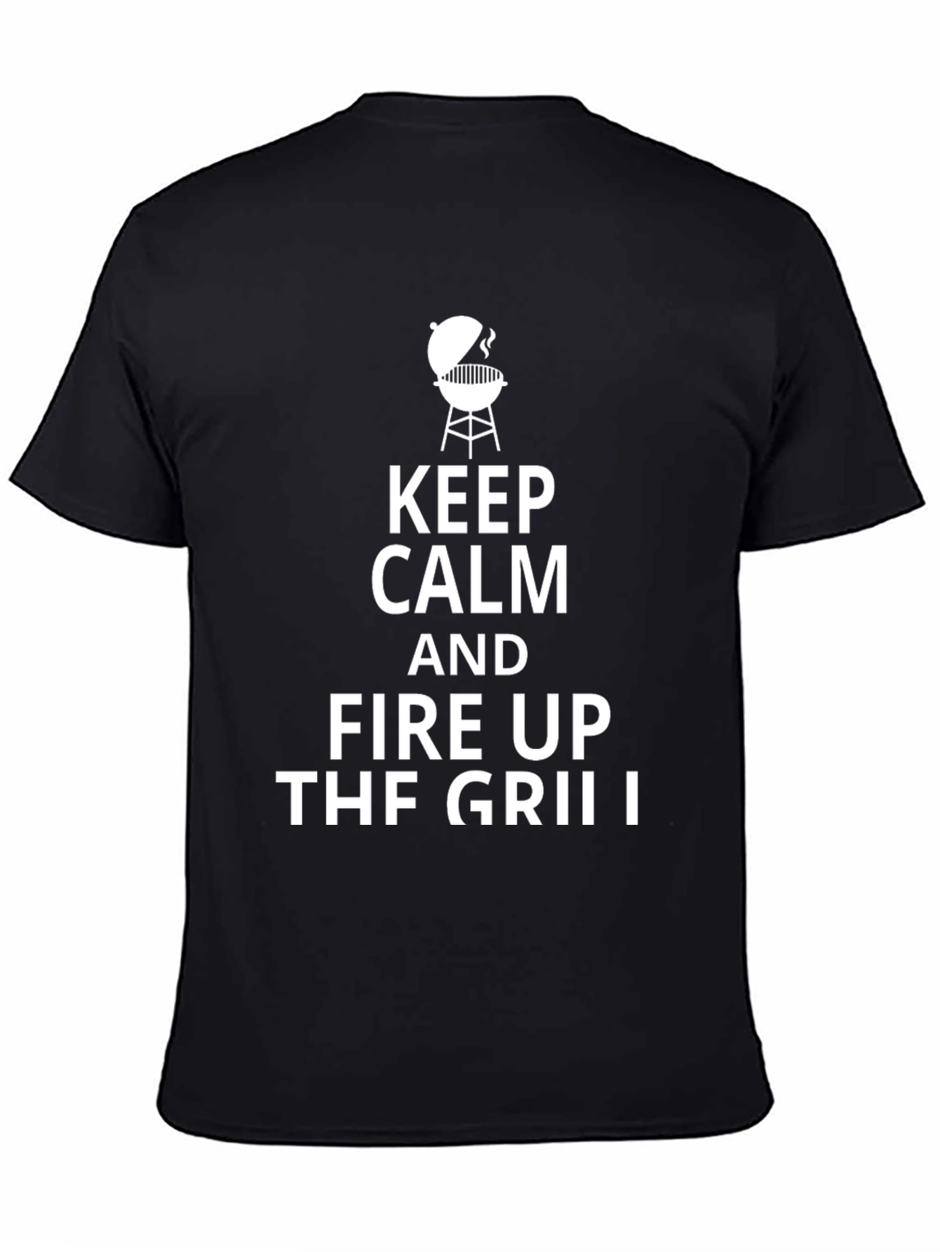 Keep Calm Grill T-Shirt - BBQ Humor Tee