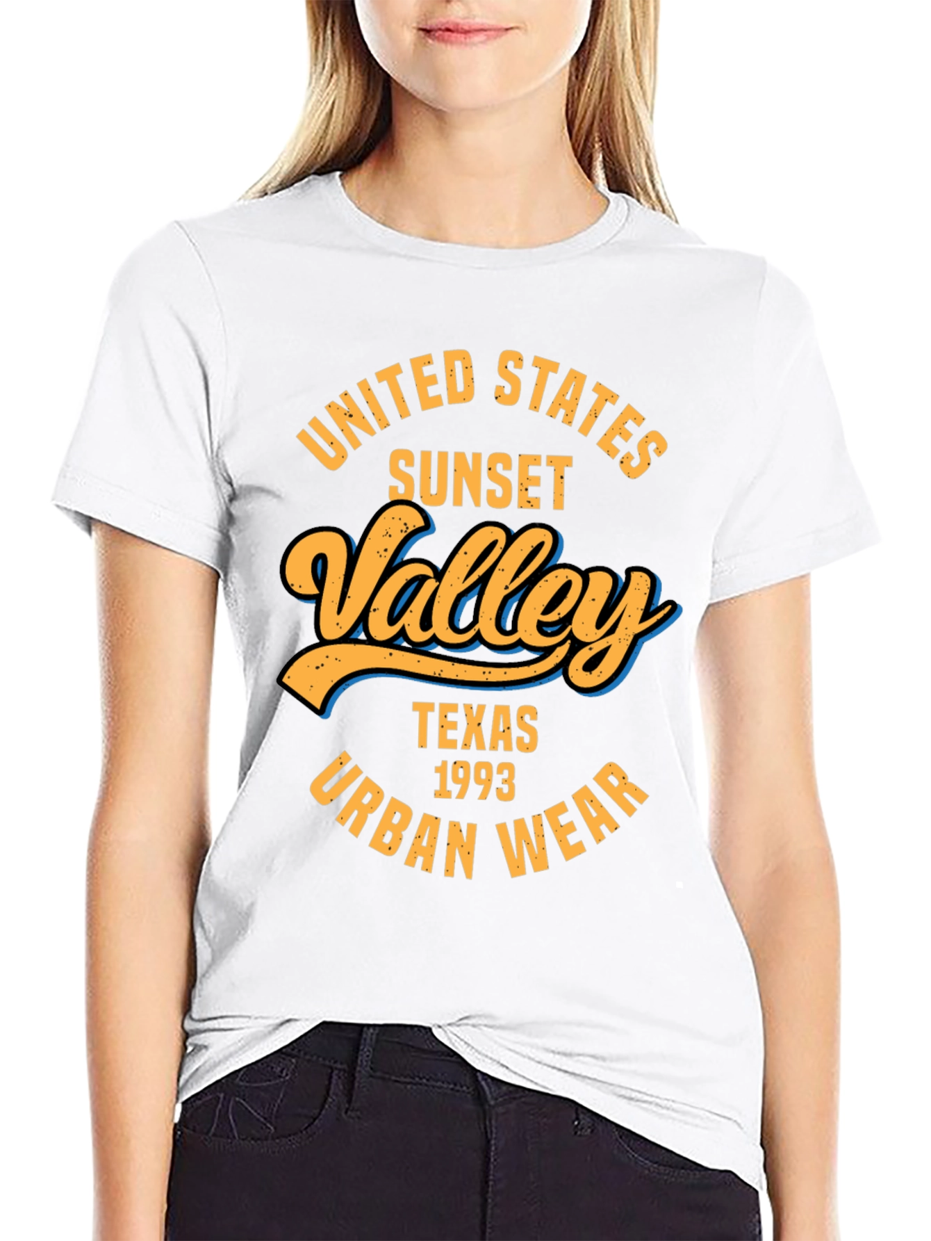 Sunset Valley Texas Urban Wear T-Shirt