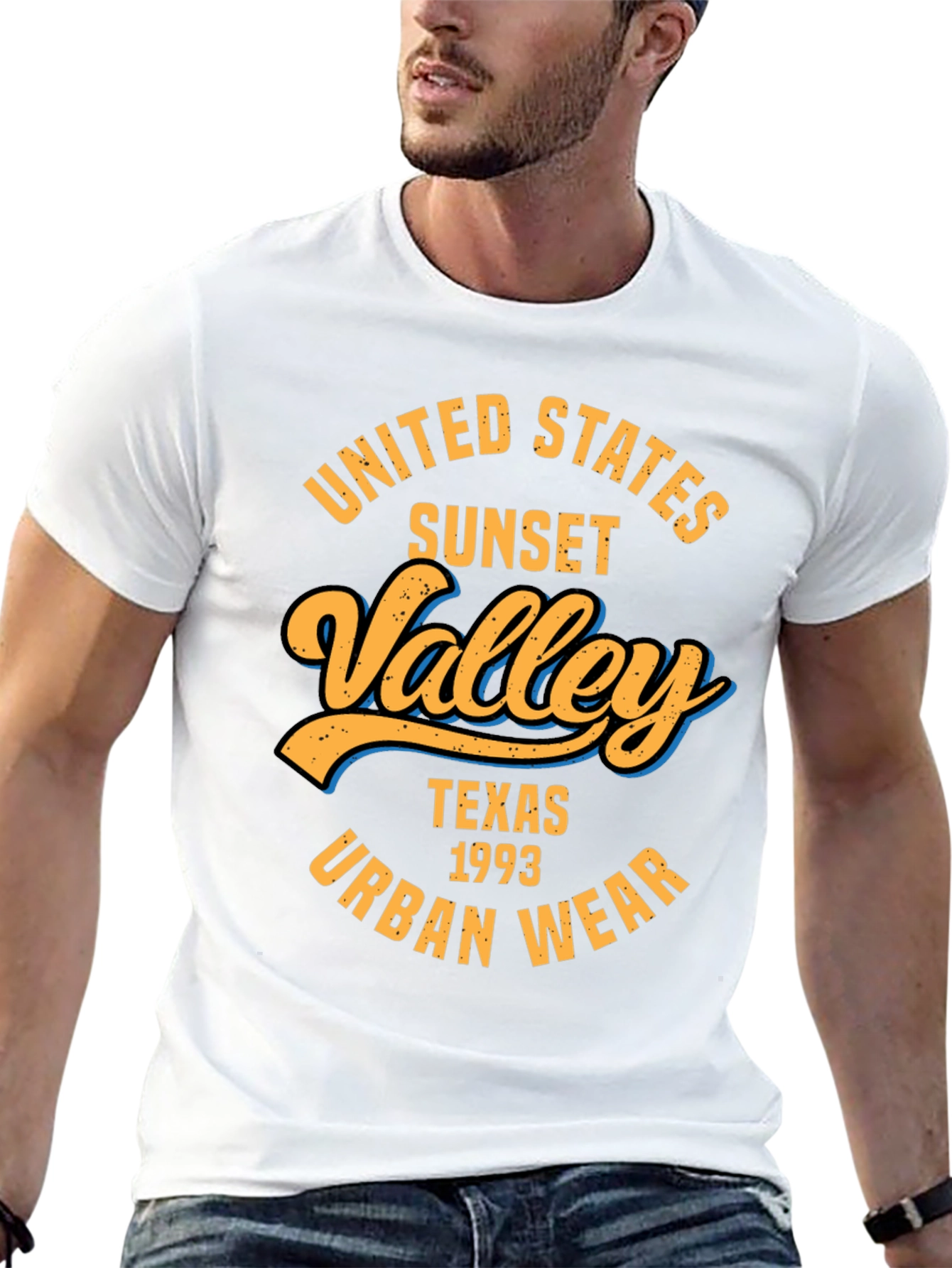 Sunset Valley Texas Urban Wear T-Shirt