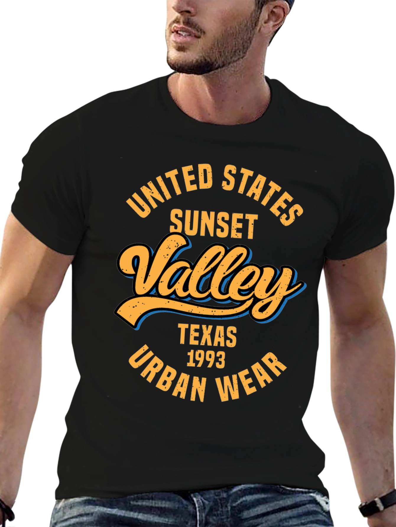 Sunset Valley Texas Urban Wear T-Shirt