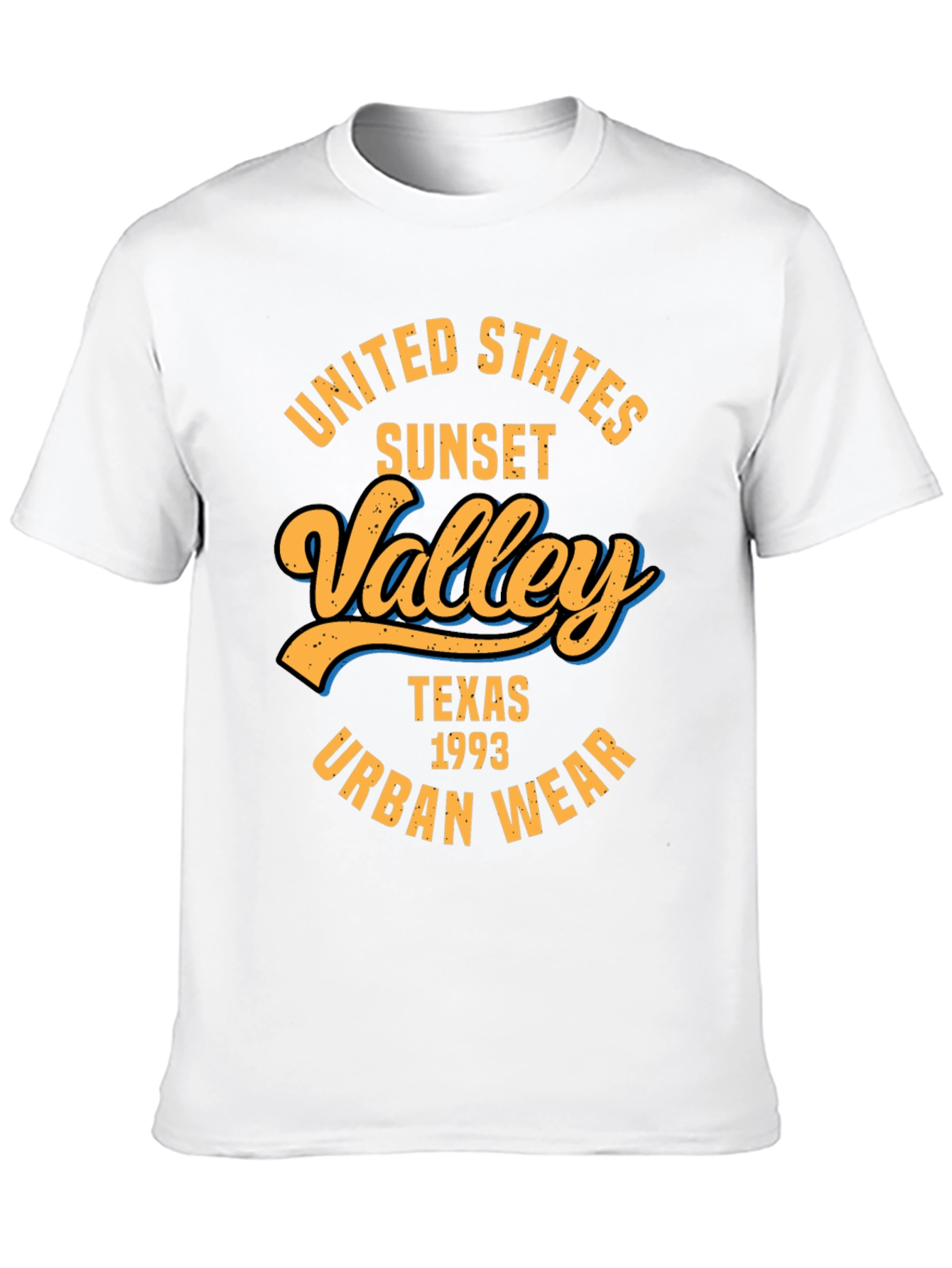 Sunset Valley Texas Urban Wear T-Shirt