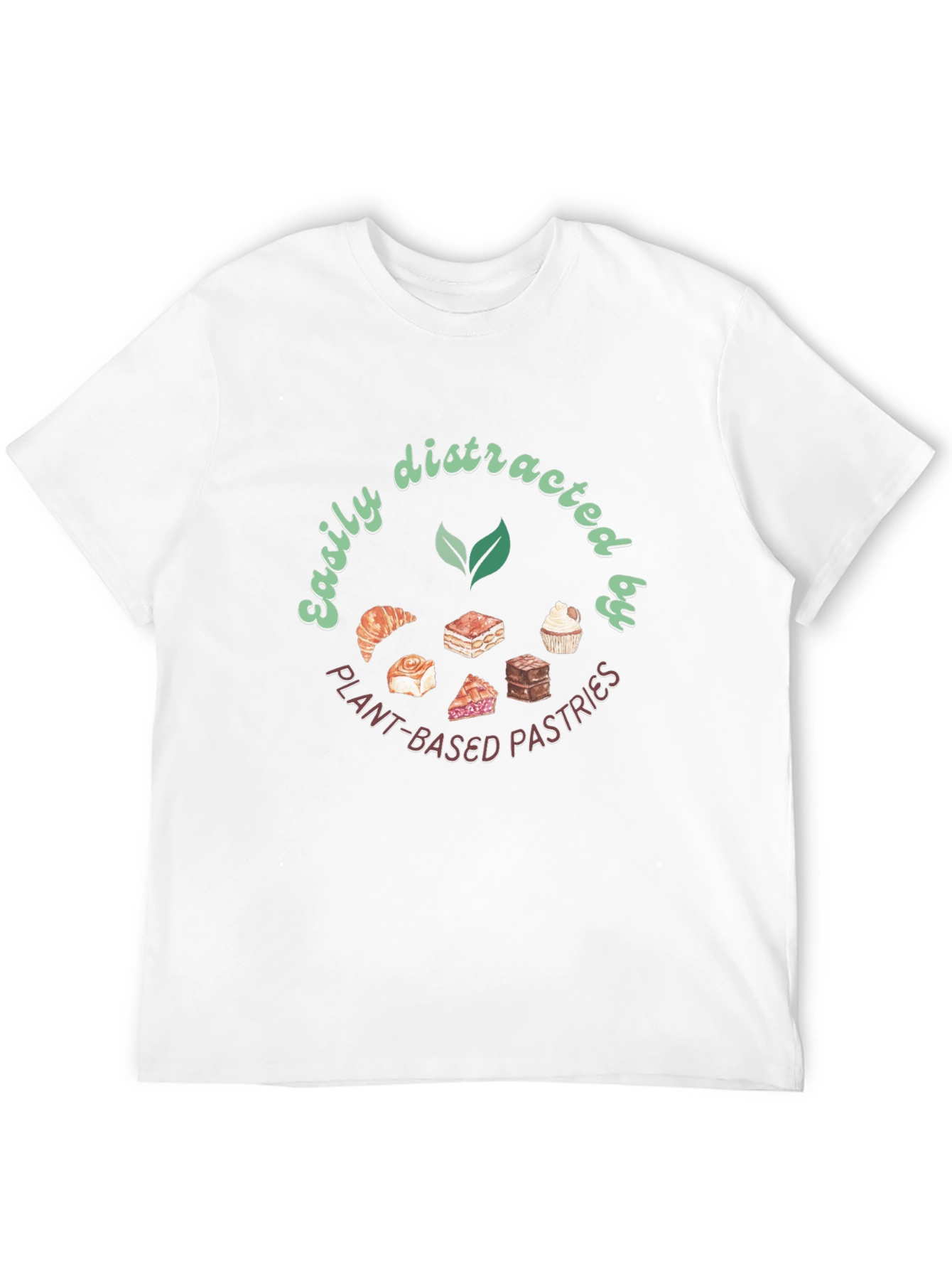 Plant-Based Pastries Black Graphic Tee