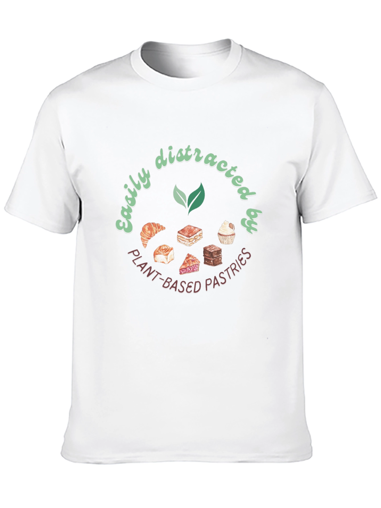 Plant-Based Pastries Black Graphic Tee