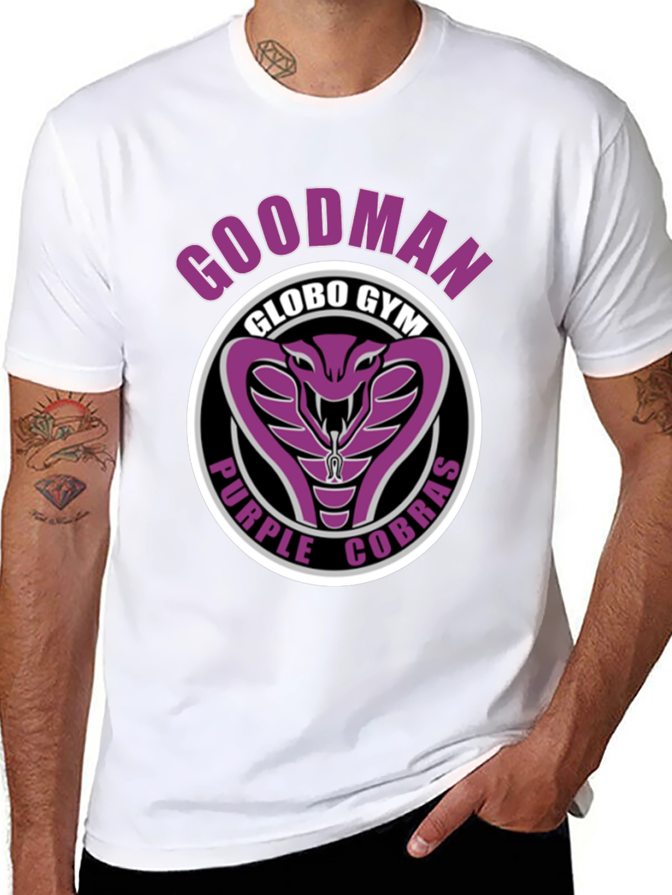 Goodman Globo Gym Purple Cobras T-Shirt