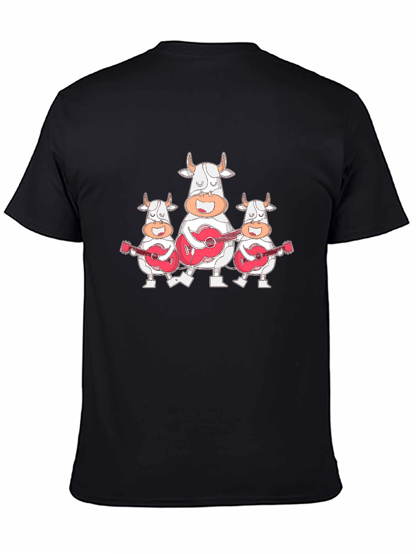 Cow Band T-Shirt - Musical Animal Tee