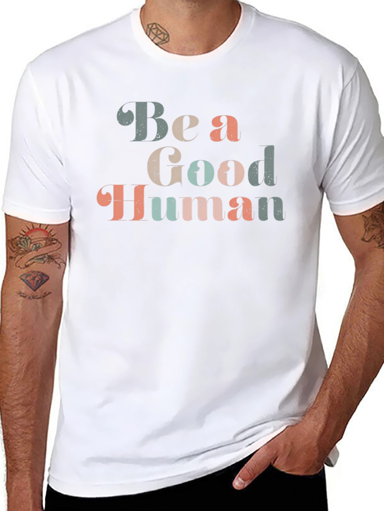 Be a Good Human Graphic Tee