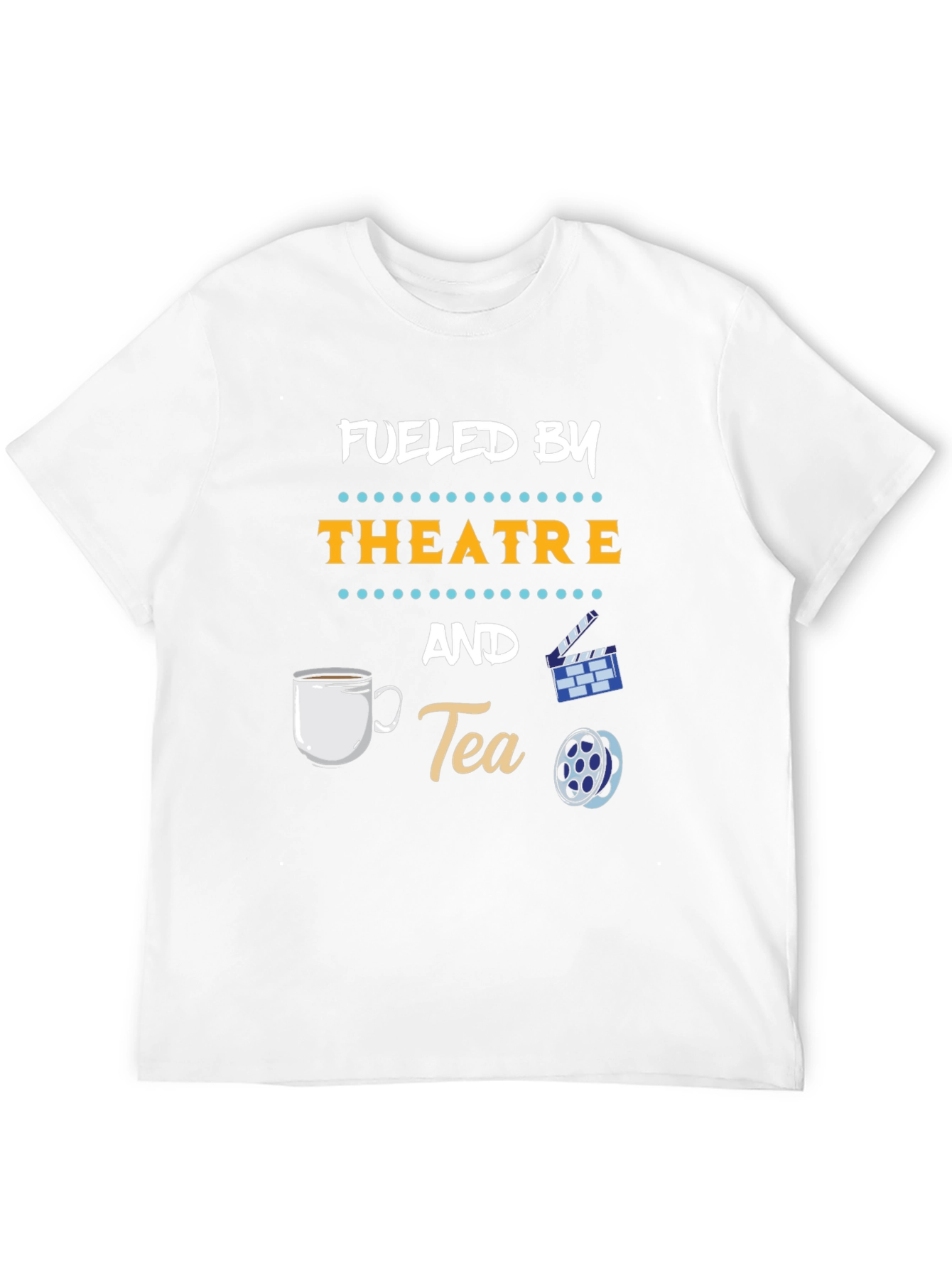 Fueled By Theatre and Tea Graphic T-Shirt