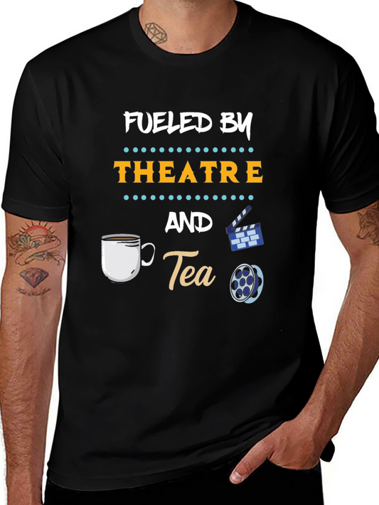 Fueled By Theatre and Tea Graphic T-Shirt