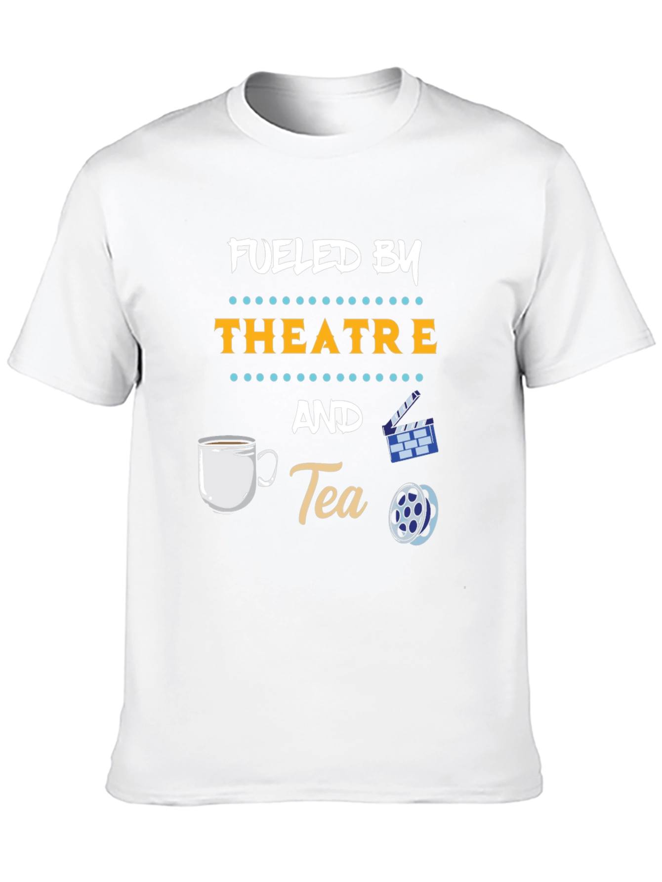 Fueled By Theatre and Tea Graphic T-Shirt