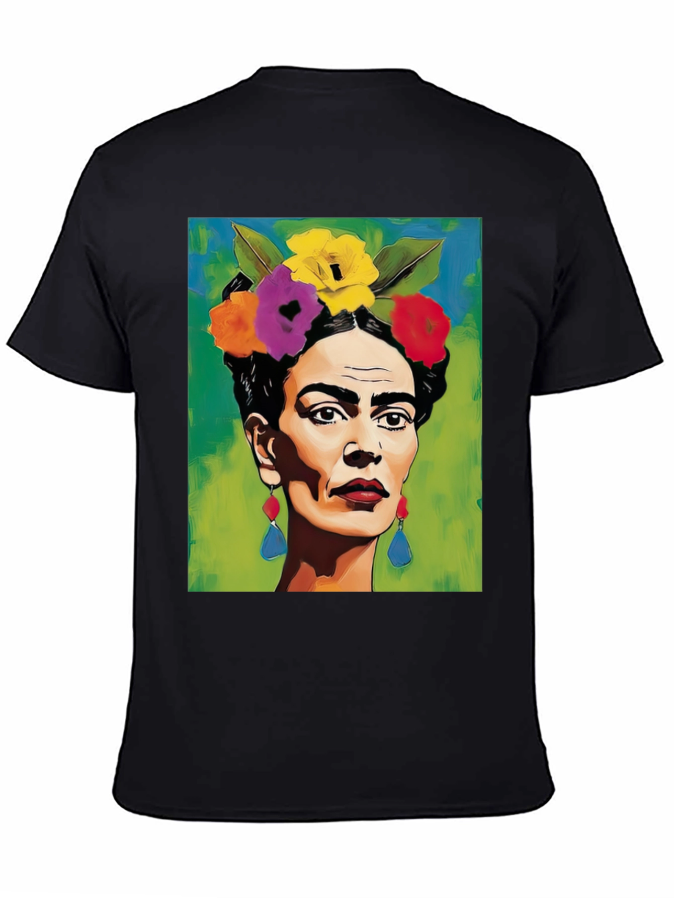 Frida Kahlo Portrait T-Shirt - Unique Art Tee