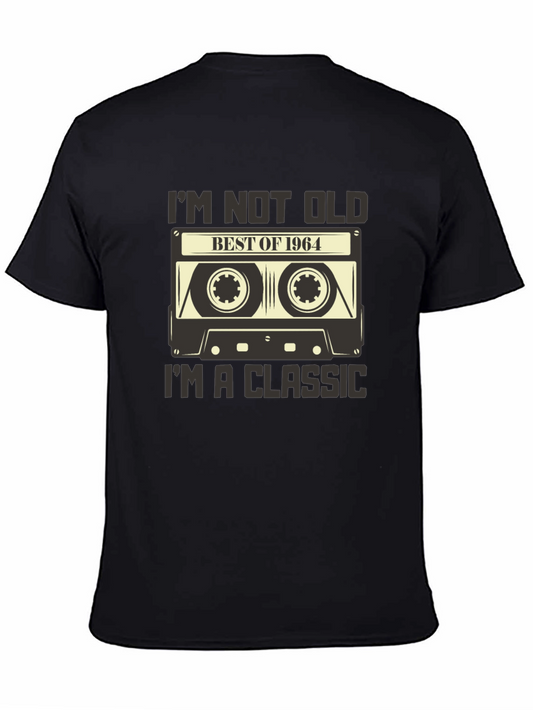 Vintage 1964 Cassette Tape T-Shirt - Classic Edition