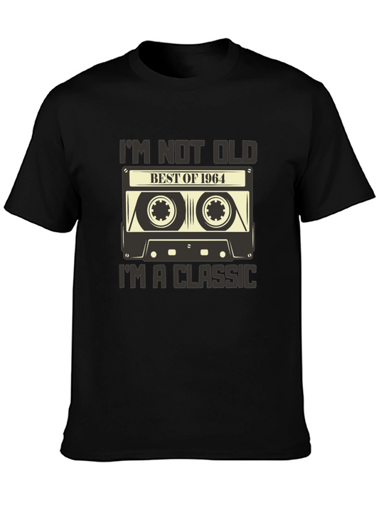 Vintage 1964 Cassette Tape T-Shirt - Classic Edition