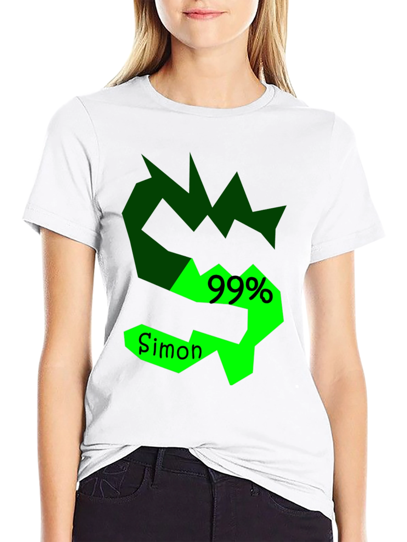 Simon 99% T-Shirt - Unique Graphic Tee