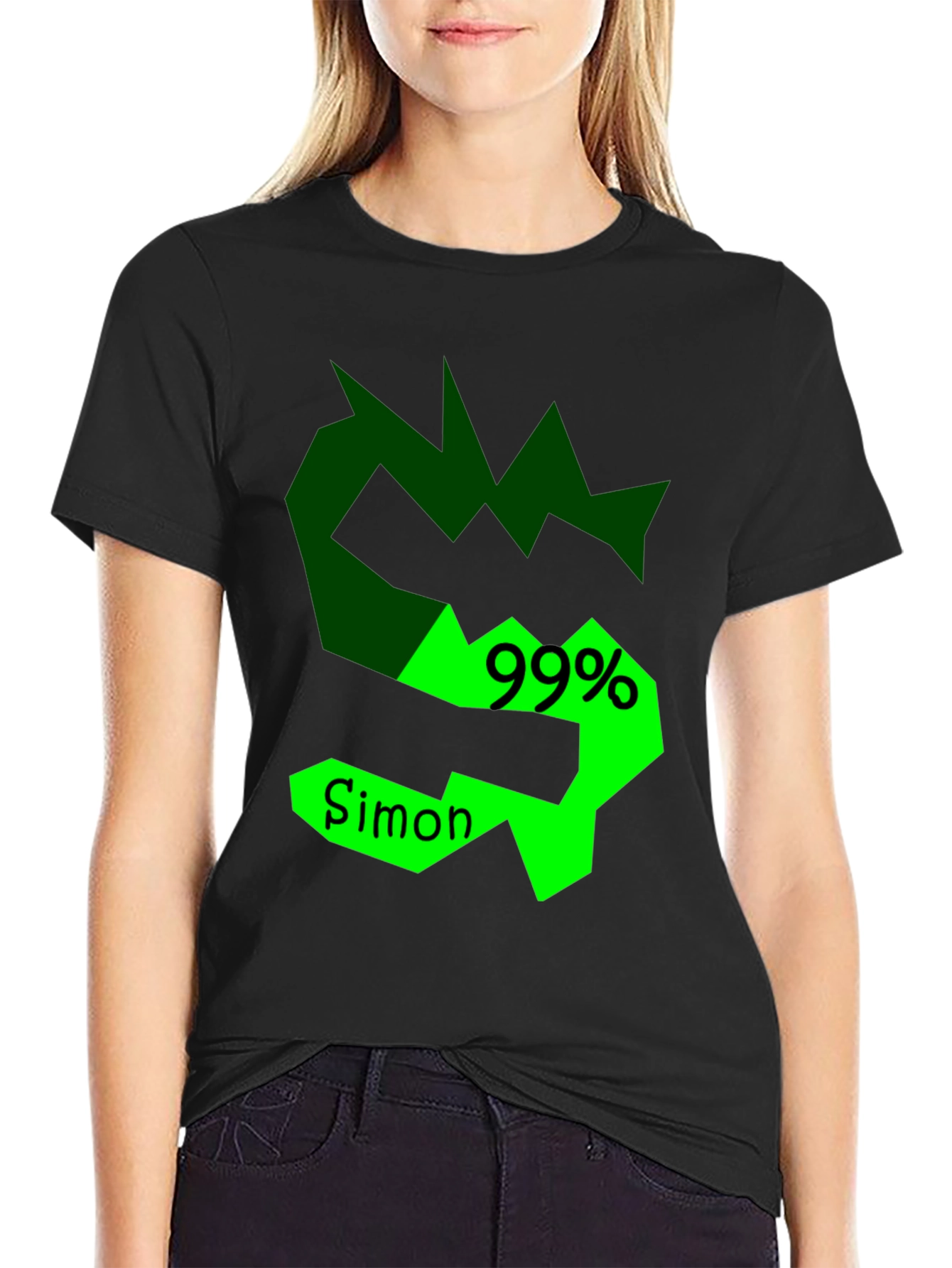 Simon 99% T-Shirt - Unique Graphic Tee