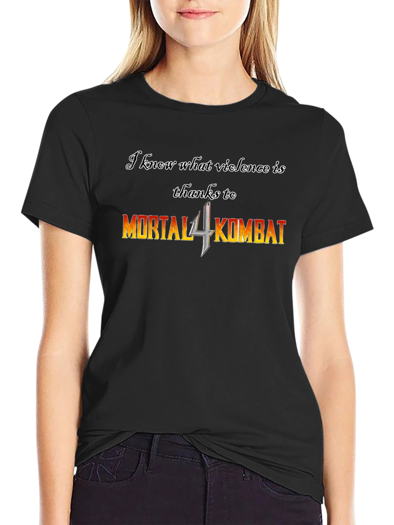 Mortal Kombat Violence Black T-Shirt