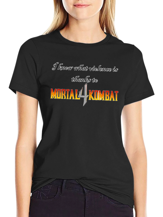 Mortal Kombat Violence Black T-Shirt