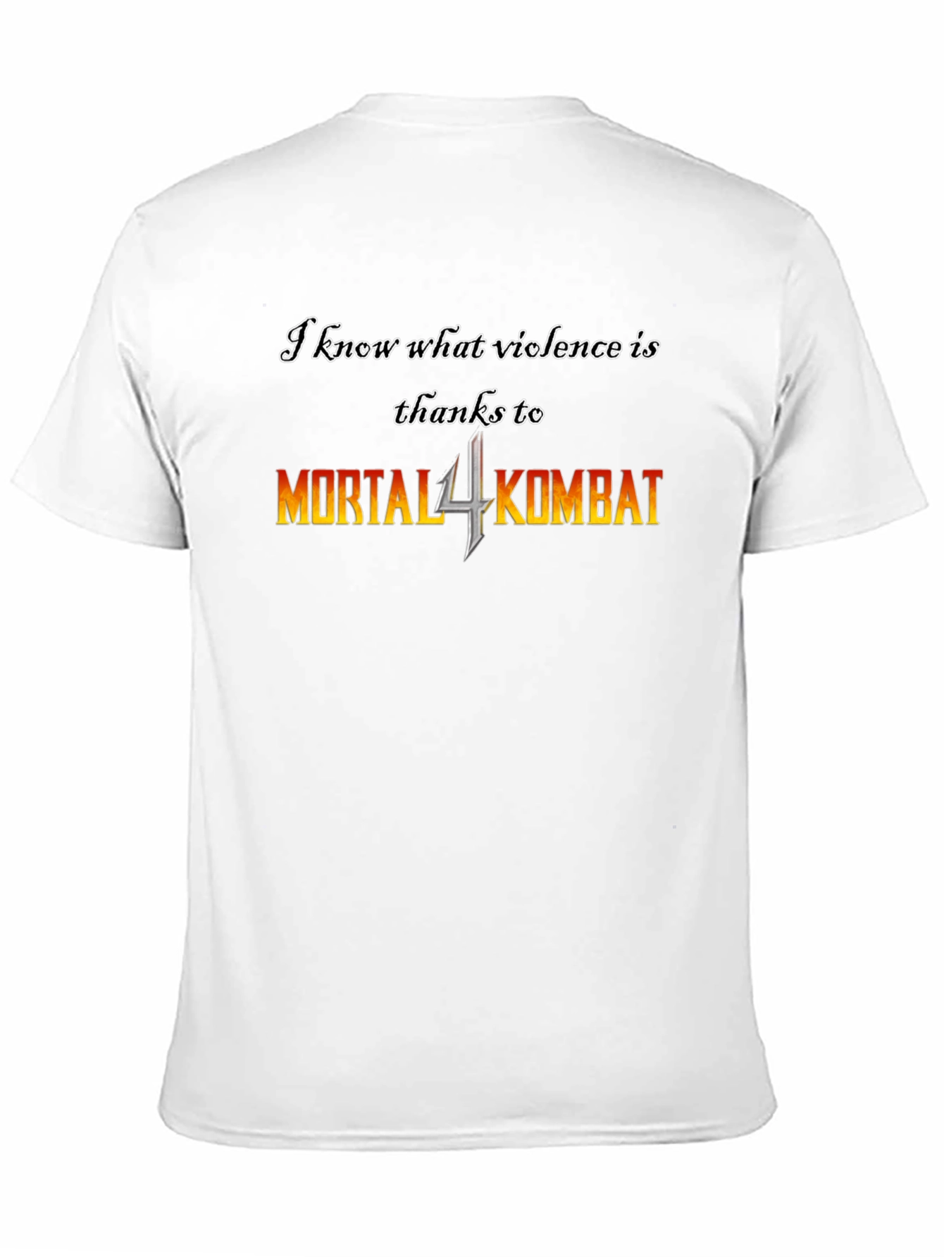 Mortal Kombat Violence Black T-Shirt