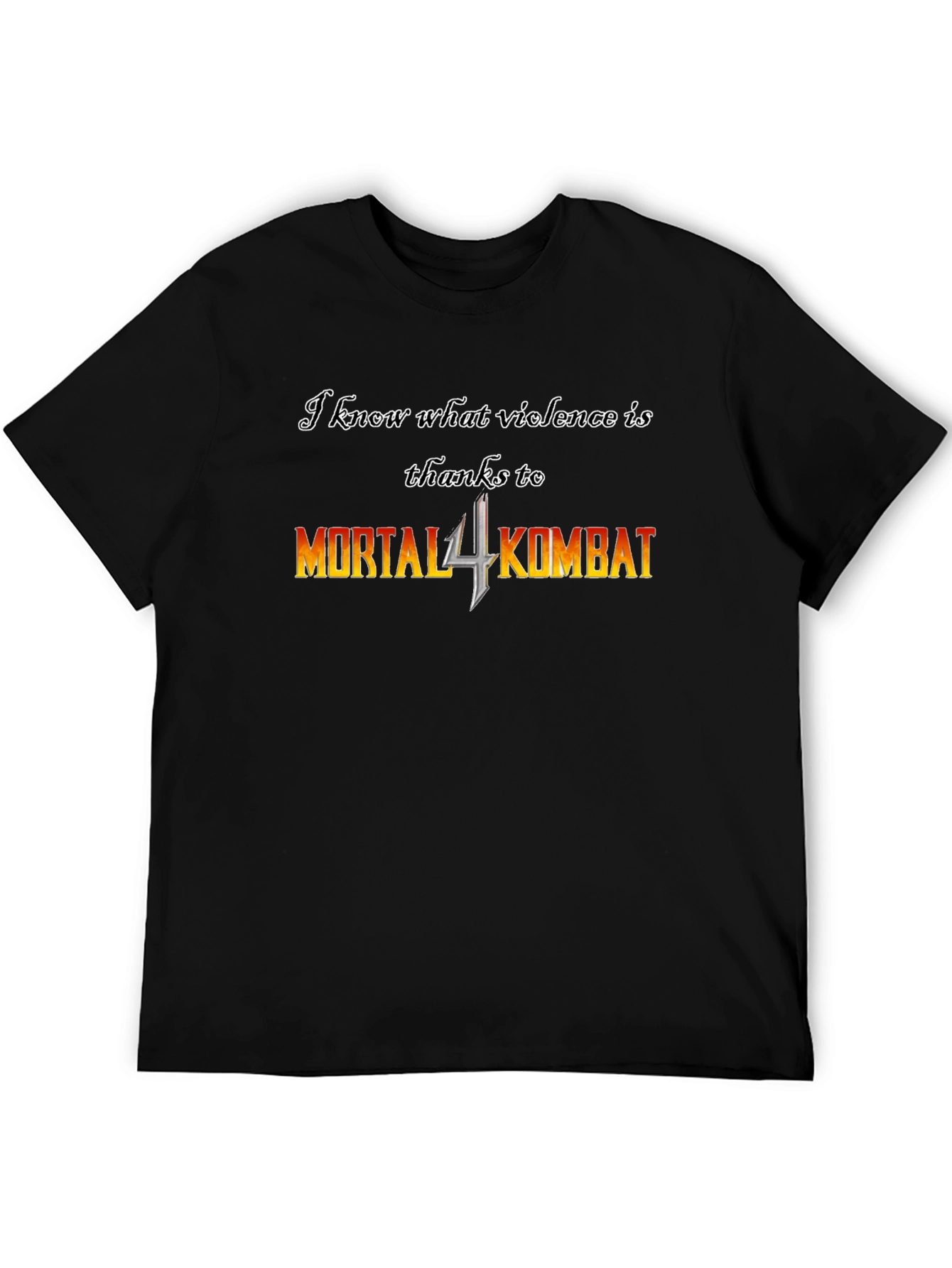 Mortal Kombat Violence Black T-Shirt